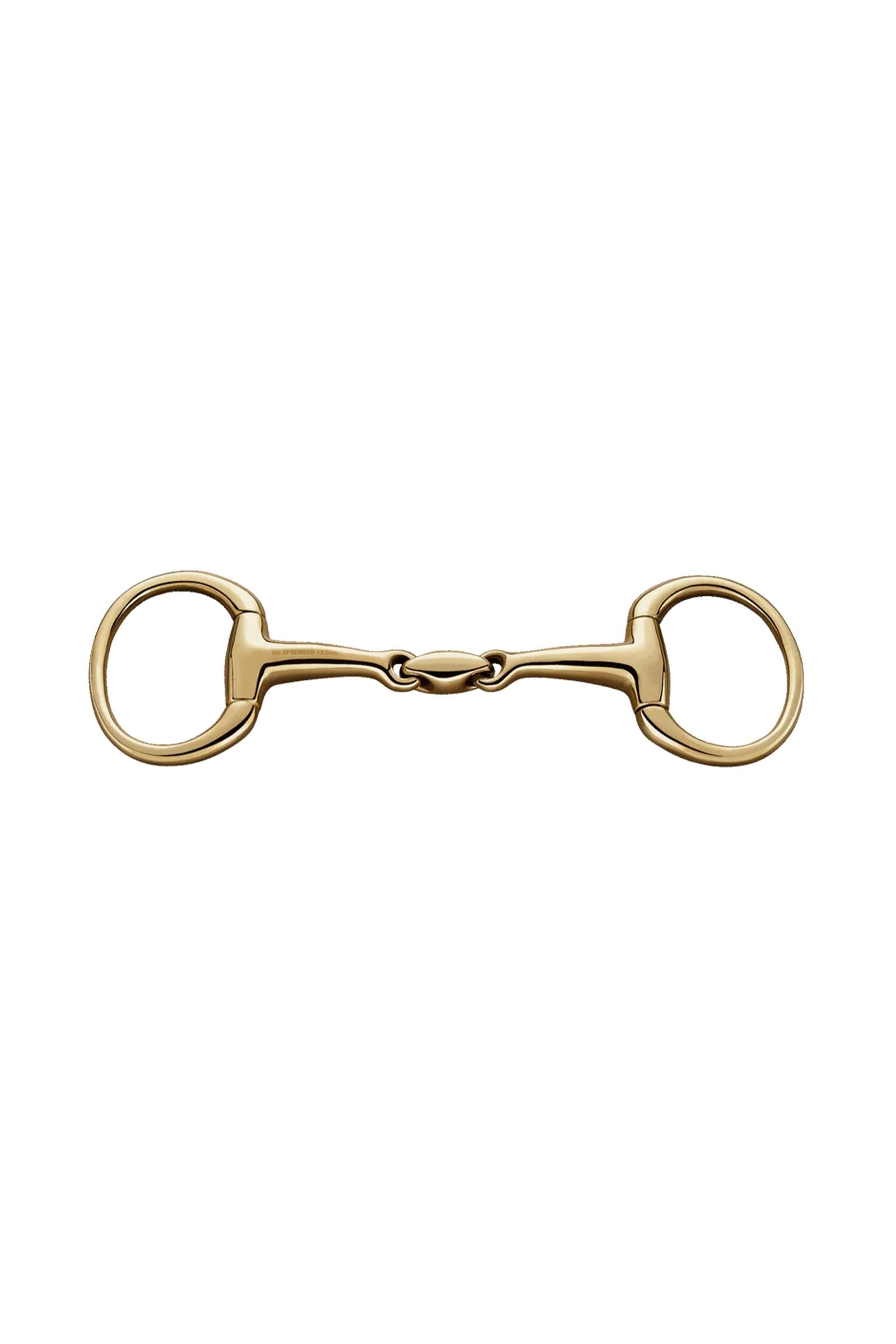 Sprenger olivové udidlo, dvakrát lomené, 16 mm, měď Horse Bits