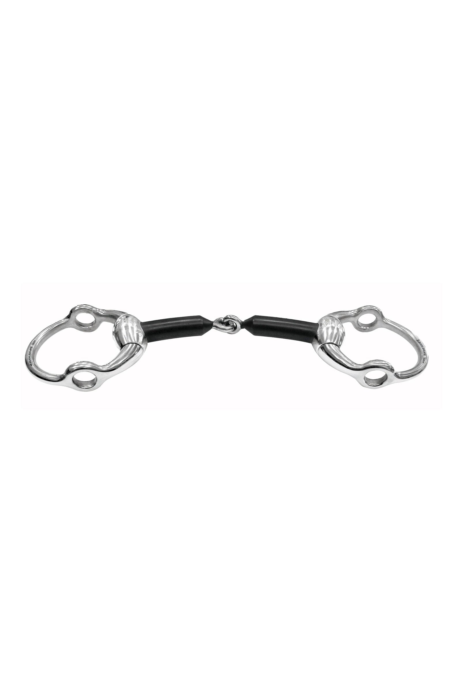 Sprenger olivové gag udidlo Hardcarbon, jednoduše lomené, 16 mm, nerezová ocel Horse Bits