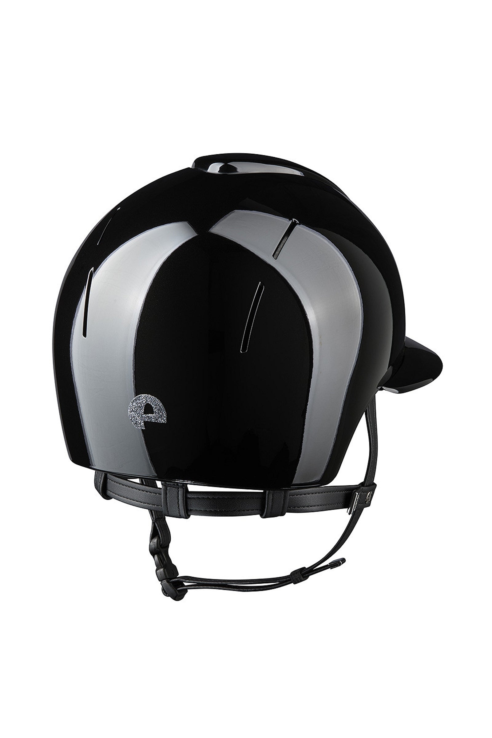 KEP Helmets KEP NOVA ABS Metal Polish/Star/Silver Polo Riding Helmet Safety Equipment