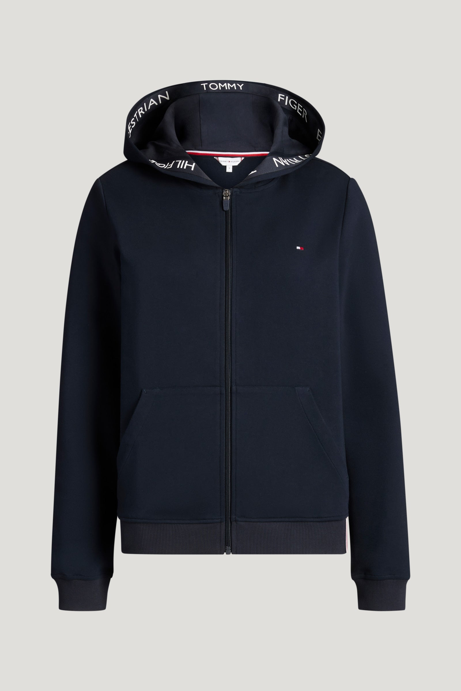 Tommy Hilfiger Equestrian Beverly dámská mikina na zip s kapucí Women’s Riding Clothing