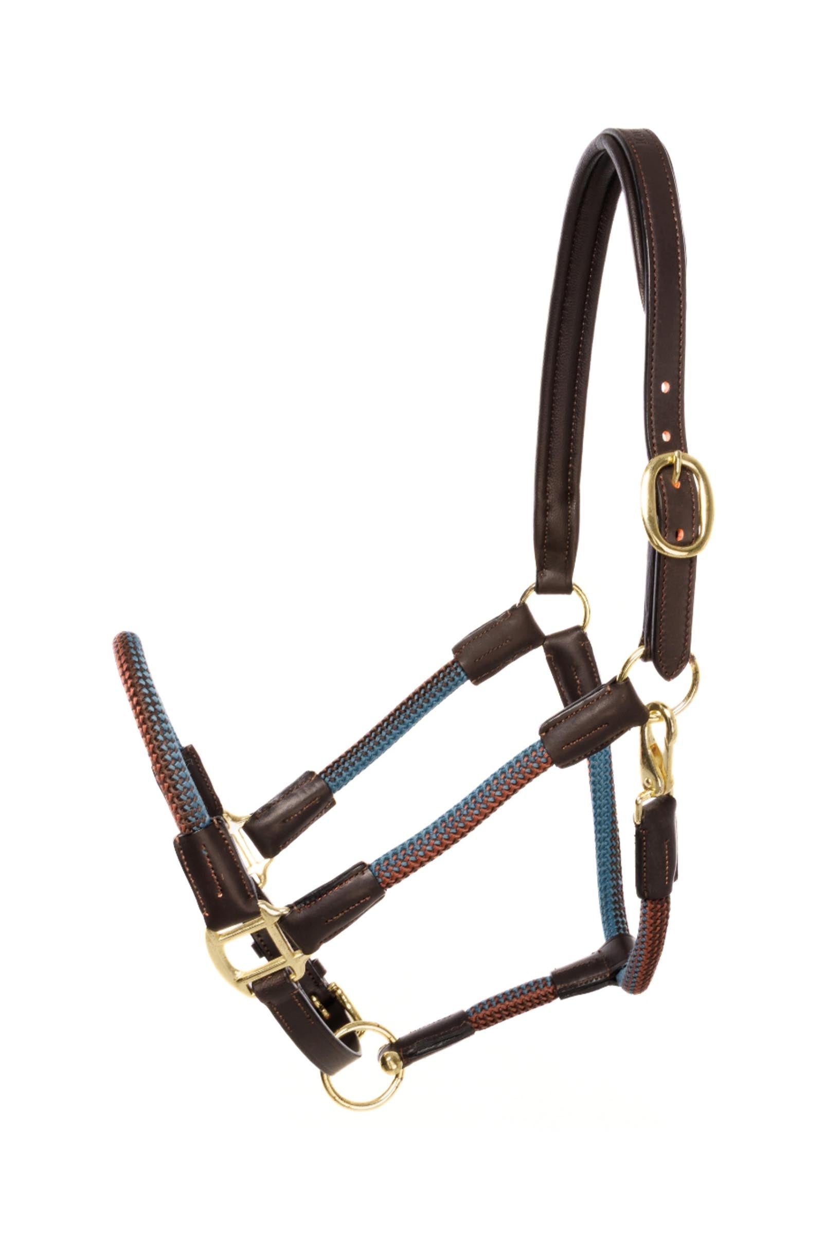 Kavalkade Cavo Rope/Leather Halter Set With Lead Rope Halters & Leads