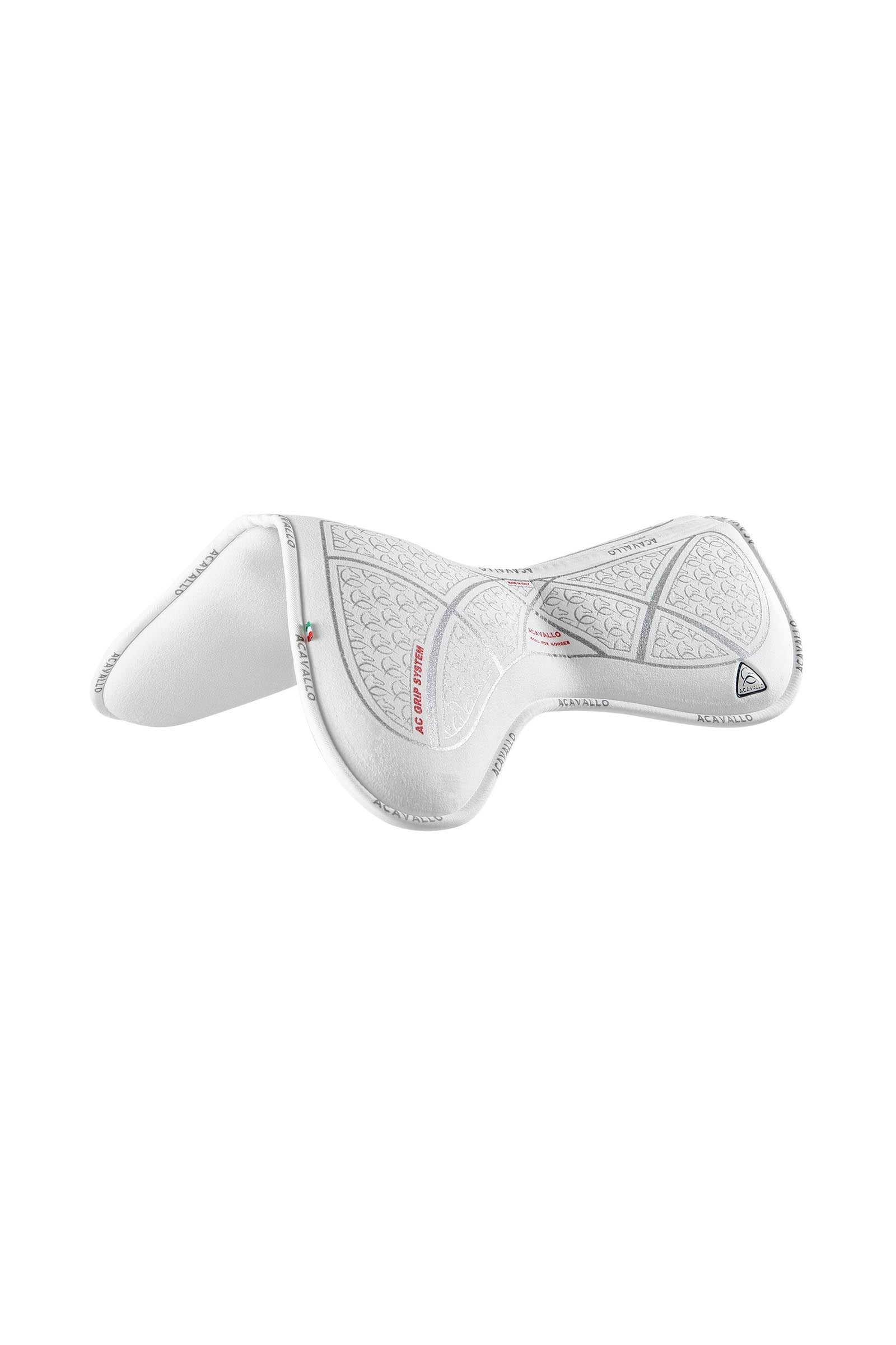 Acavallo Paměťová Pěnová Skoková Podložka Close Contact Semiš Silikonový Grip Plochá Saddle Pads