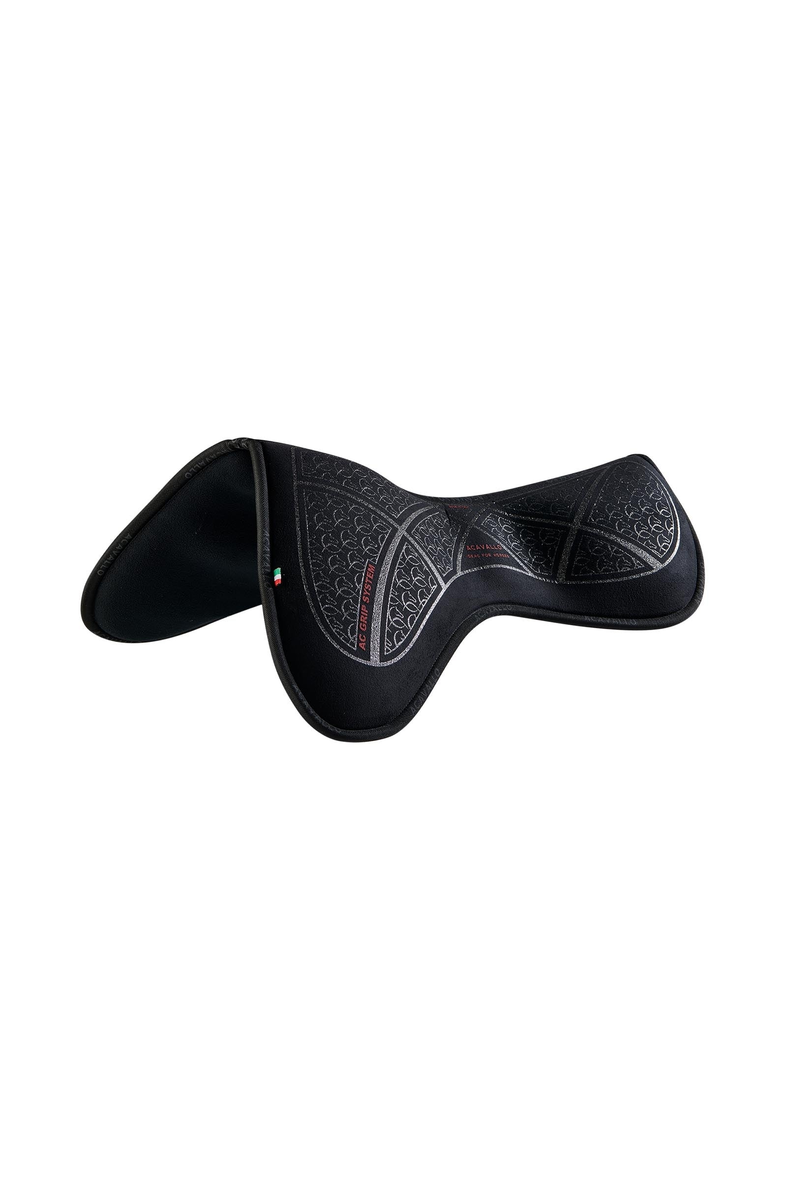 Acavallo Paměťová Pěnová Skoková Podložka Close Contact Semiš Silikonový Grip Plochá Saddle Pads