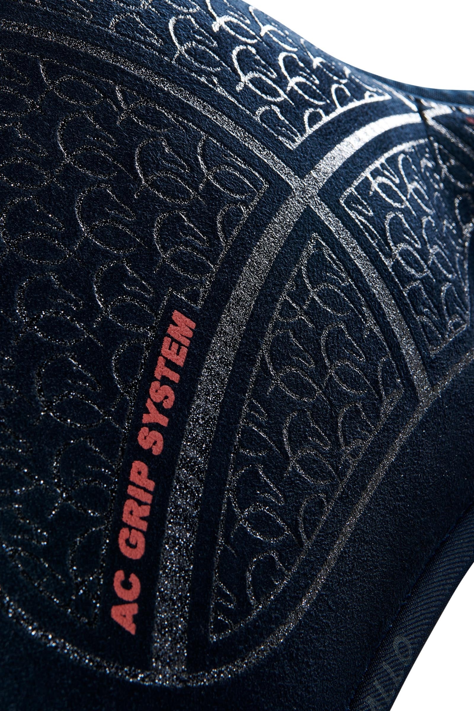 Acavallo Memory Foam Classic Jumping Pad Close Contact Suede Silicone Grip Flat Saddle Pads