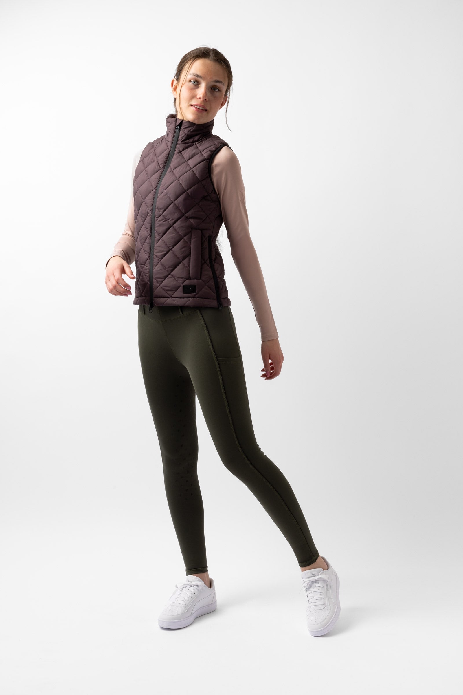 Horze Young Rider Naia Women's Padded Riding Vest Kids Apparel