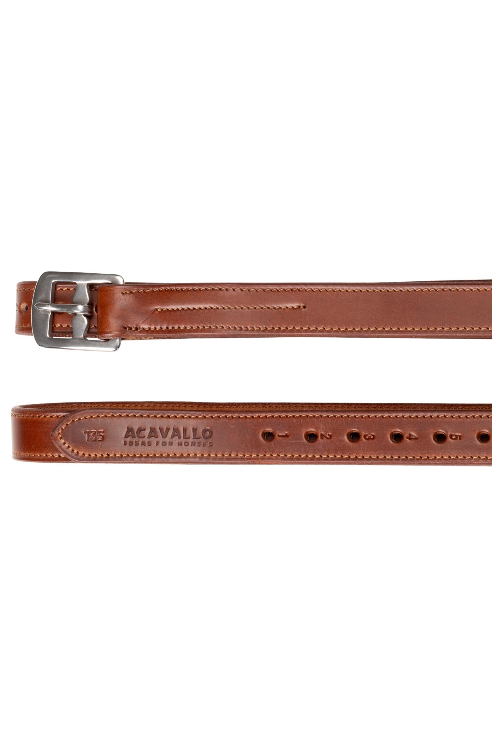 Acavallo Calfskin Stirrup Leathers, Reinforced Saddles, Girths & Stirrups