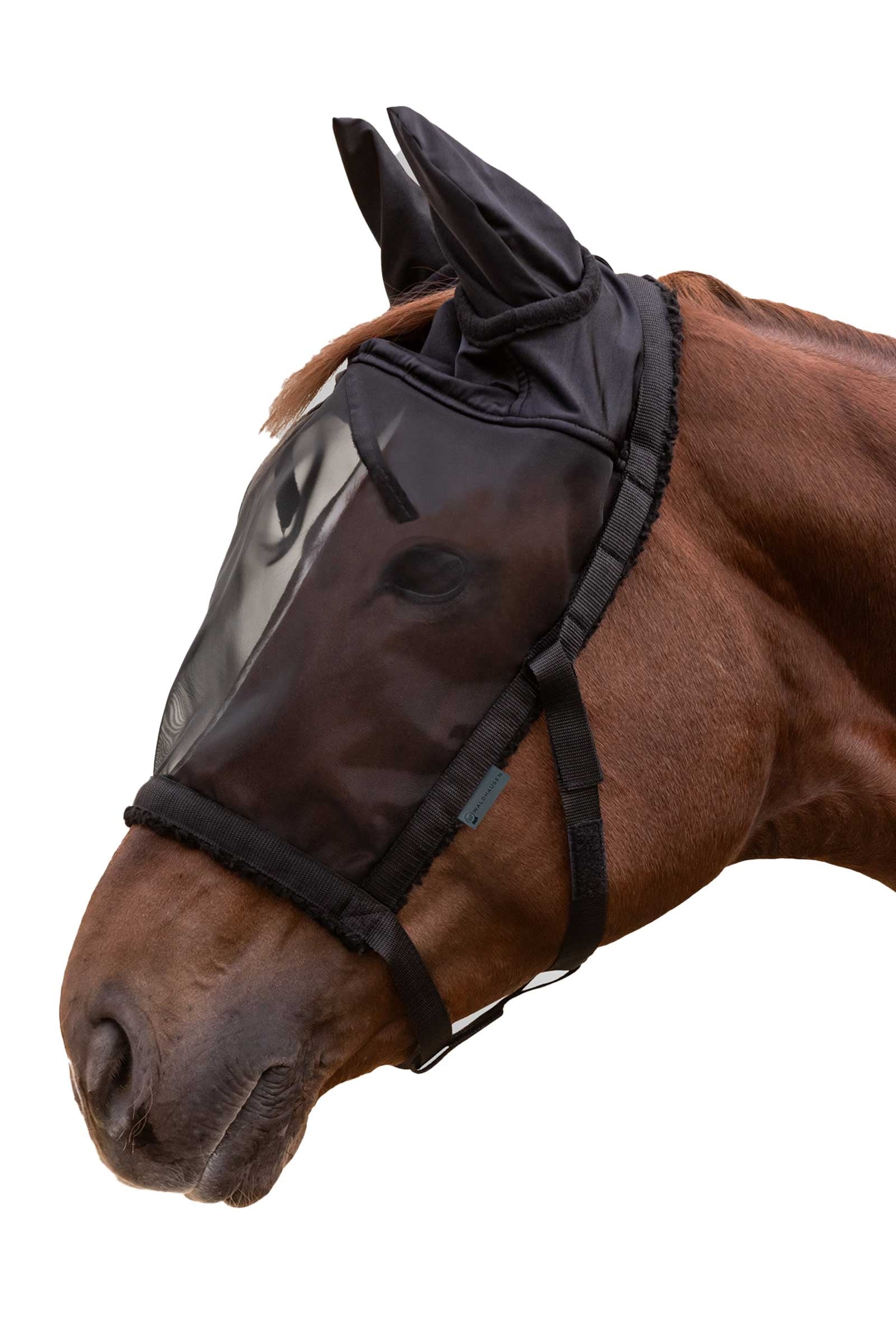 Waldhausen pastevní ohlávka s muchovou maskou Antifly Protection for Horses