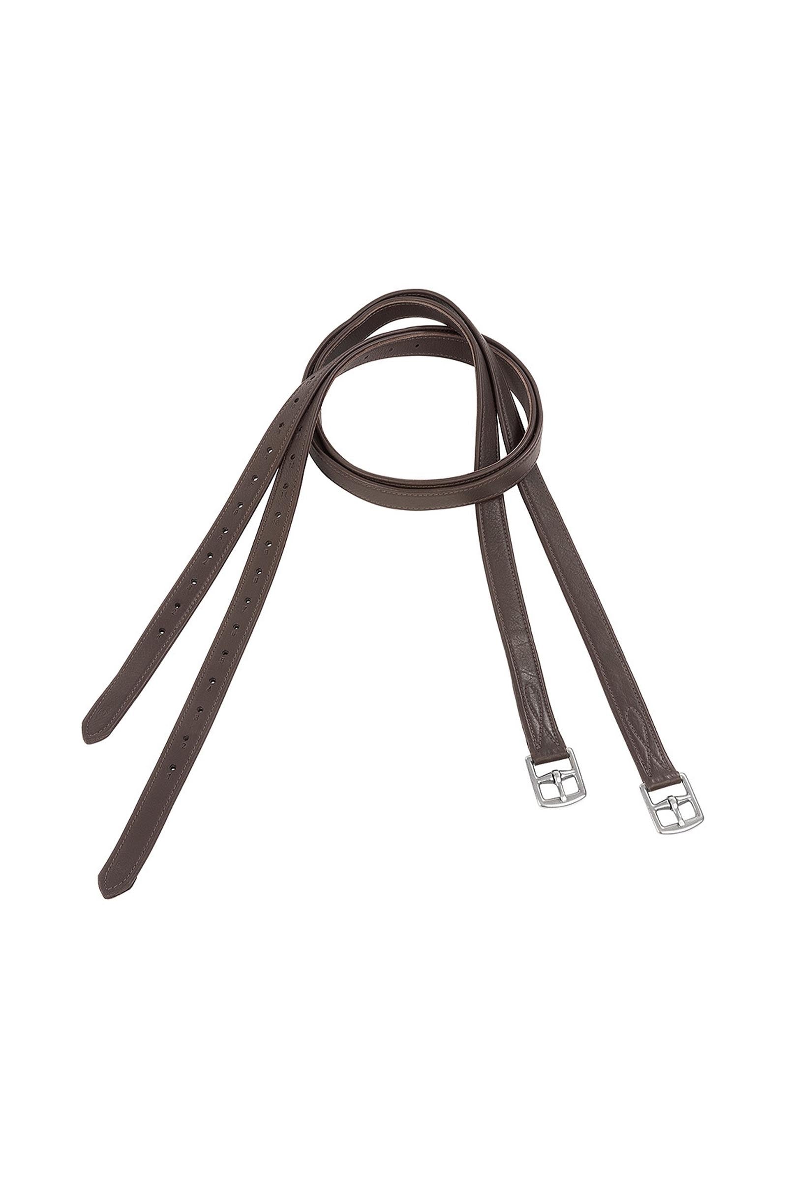 USG Soft kožené třmenové řemeny s kulatými otvory Saddles, Girths & Stirrups