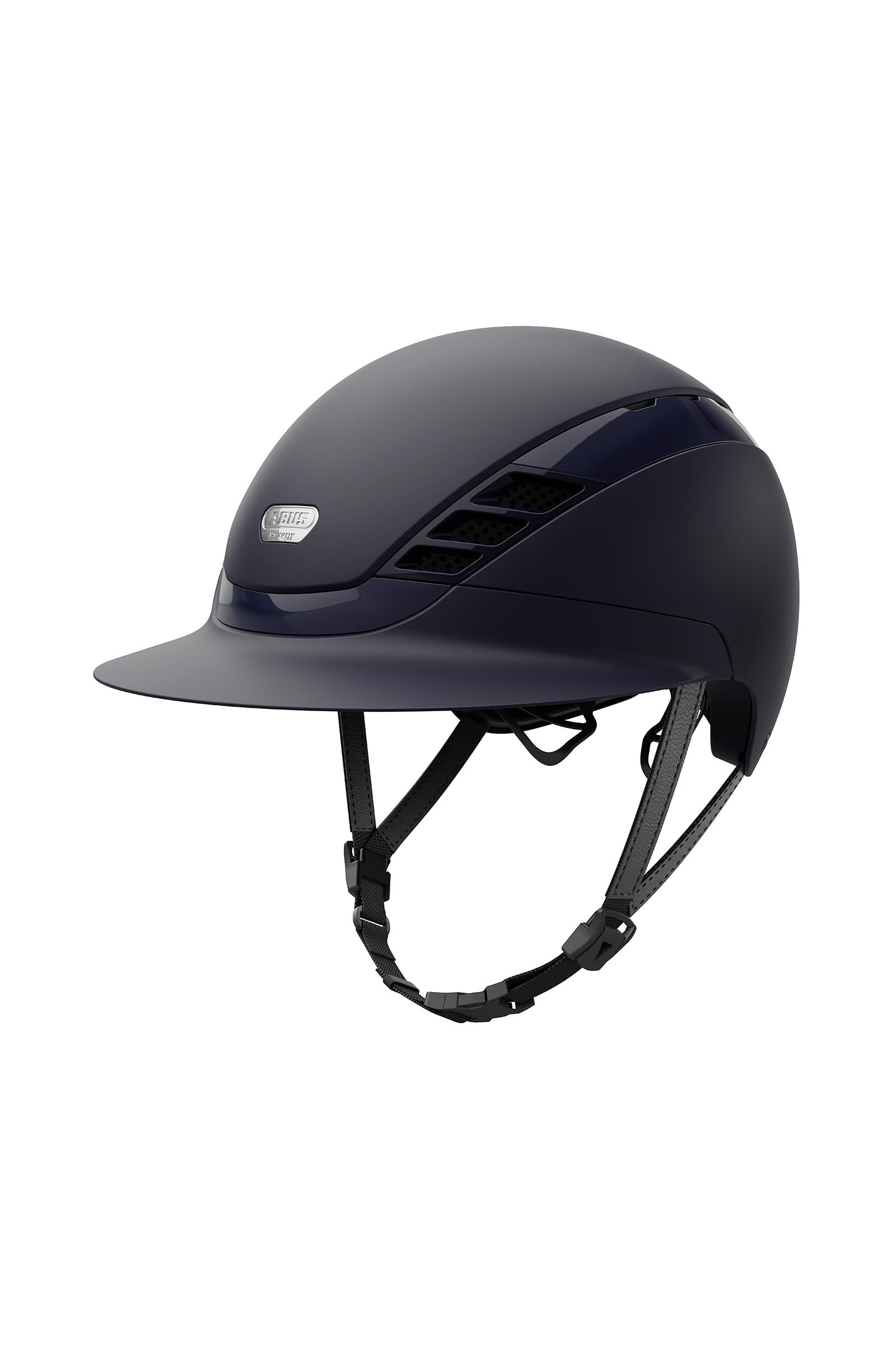 Abus AirLuxe Pure Jezdecká helma s dlouhým kšiltem Safety Equipment