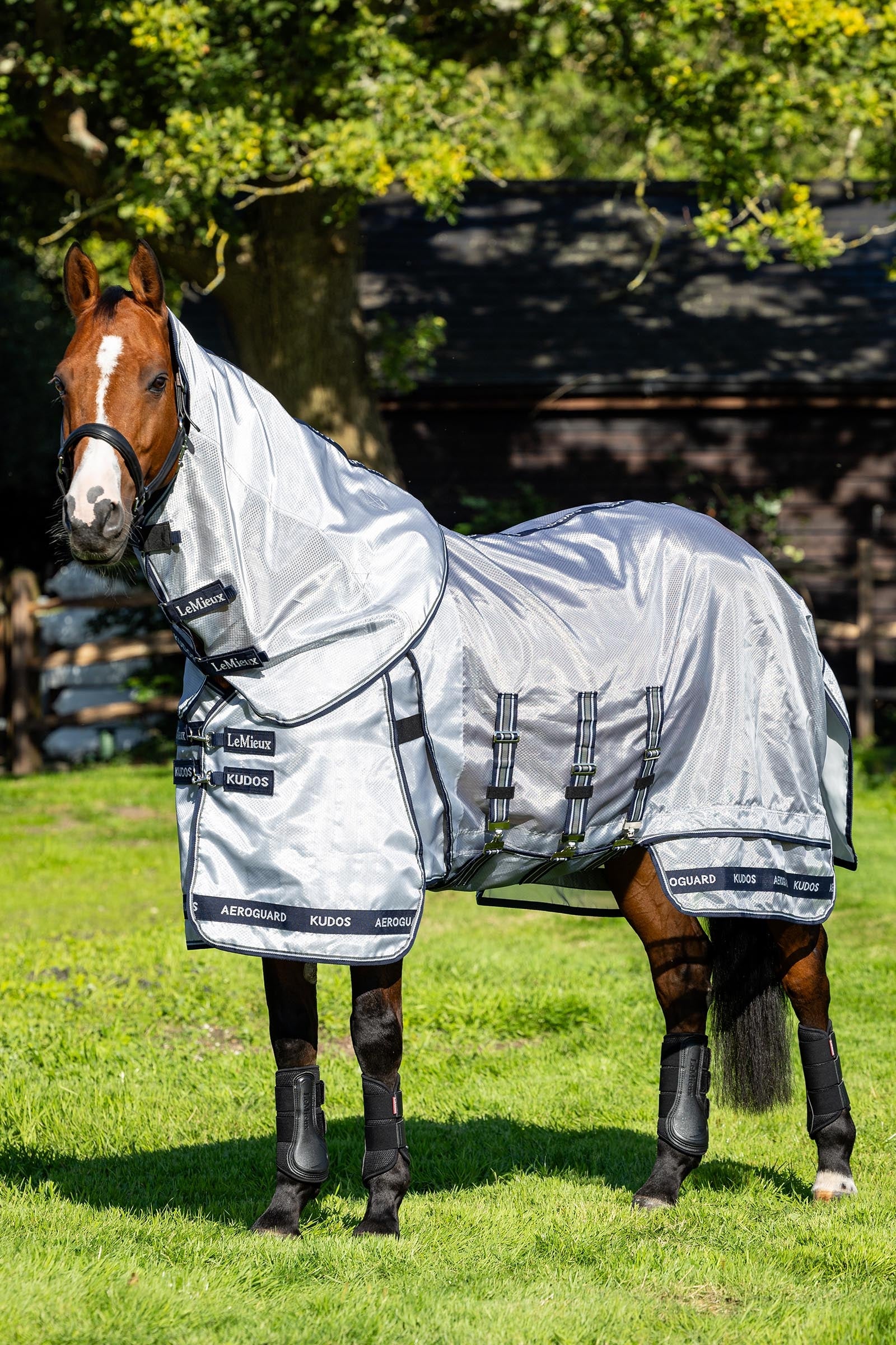 LeMieux Kudos AeroGuard fliegendecke s odnímatelným krkem Horse Rugs