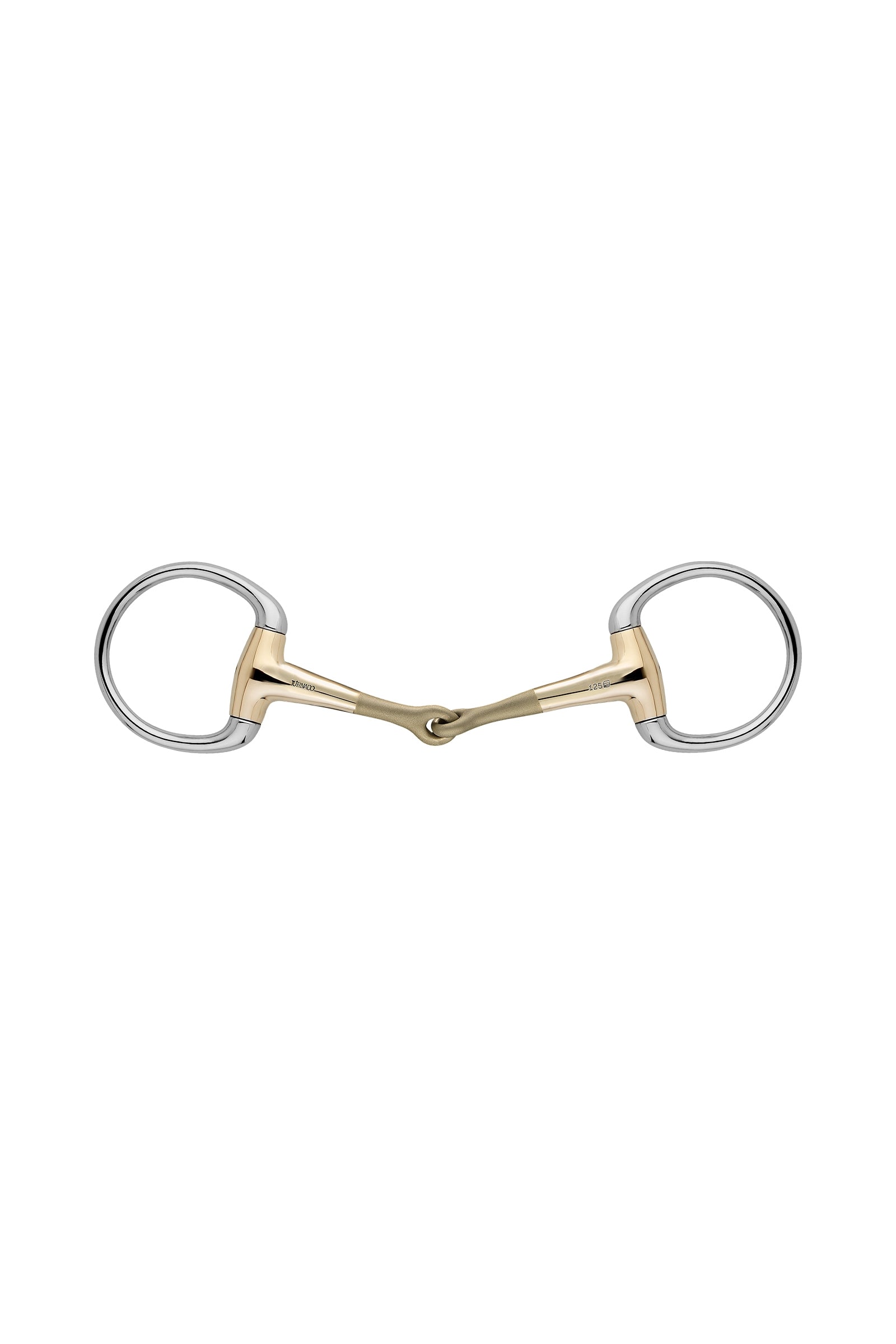 Sprenger Turnado olivové udidlo, jednoduše lomené, 14 mm, Sensogan Horse Bits