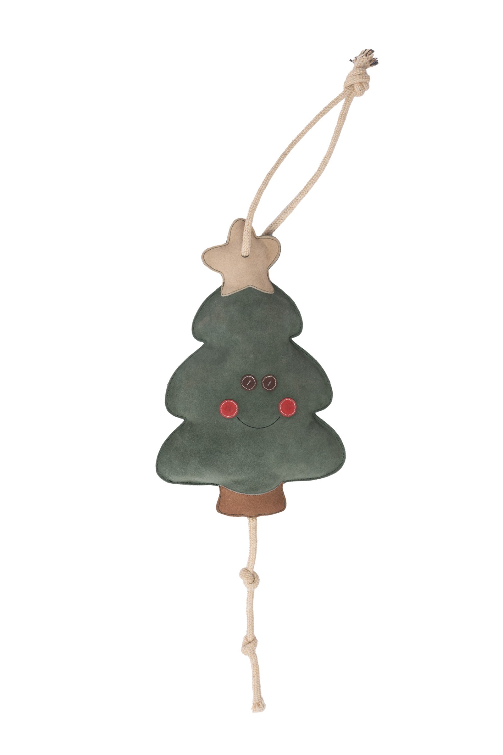 Horze Koňská hračka z kůže Vánoční edice Horse Toys & Riding Arena Supplies