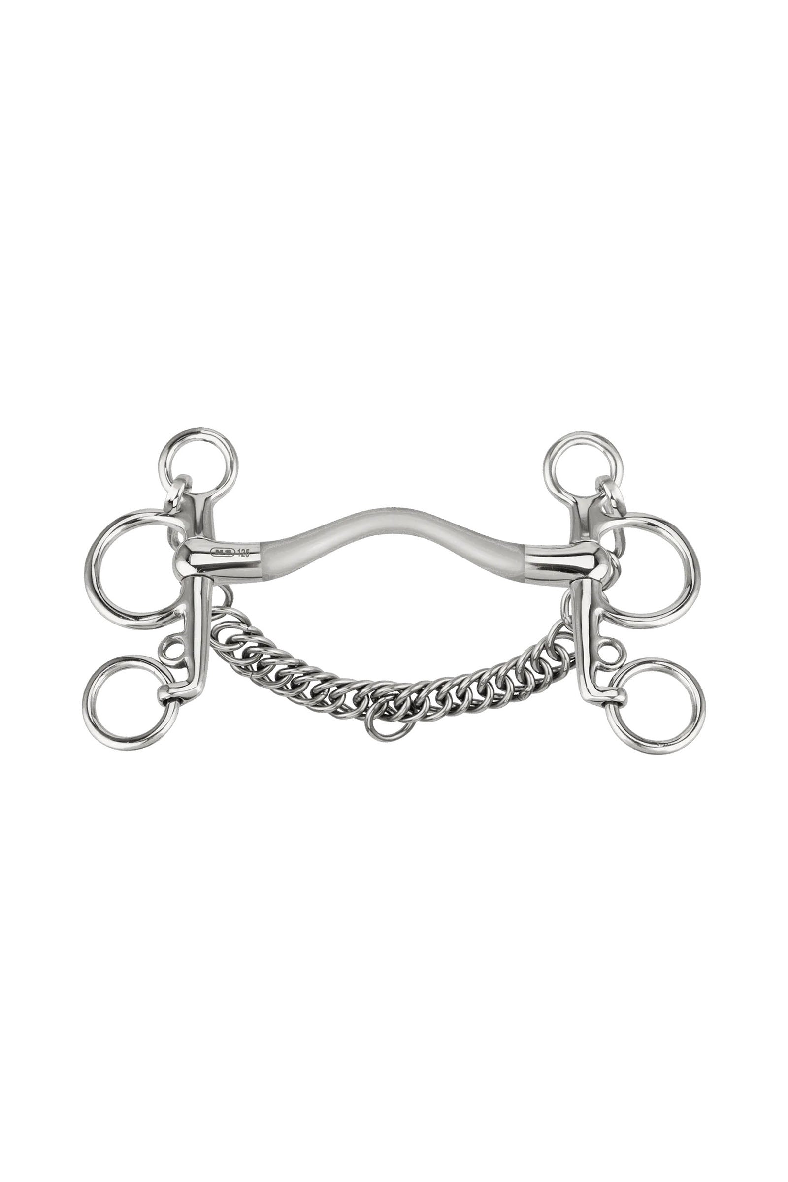 Sprenger Satinox CM pelham, s vyklenutím 14 mm, nerezová ocel Horse Bits