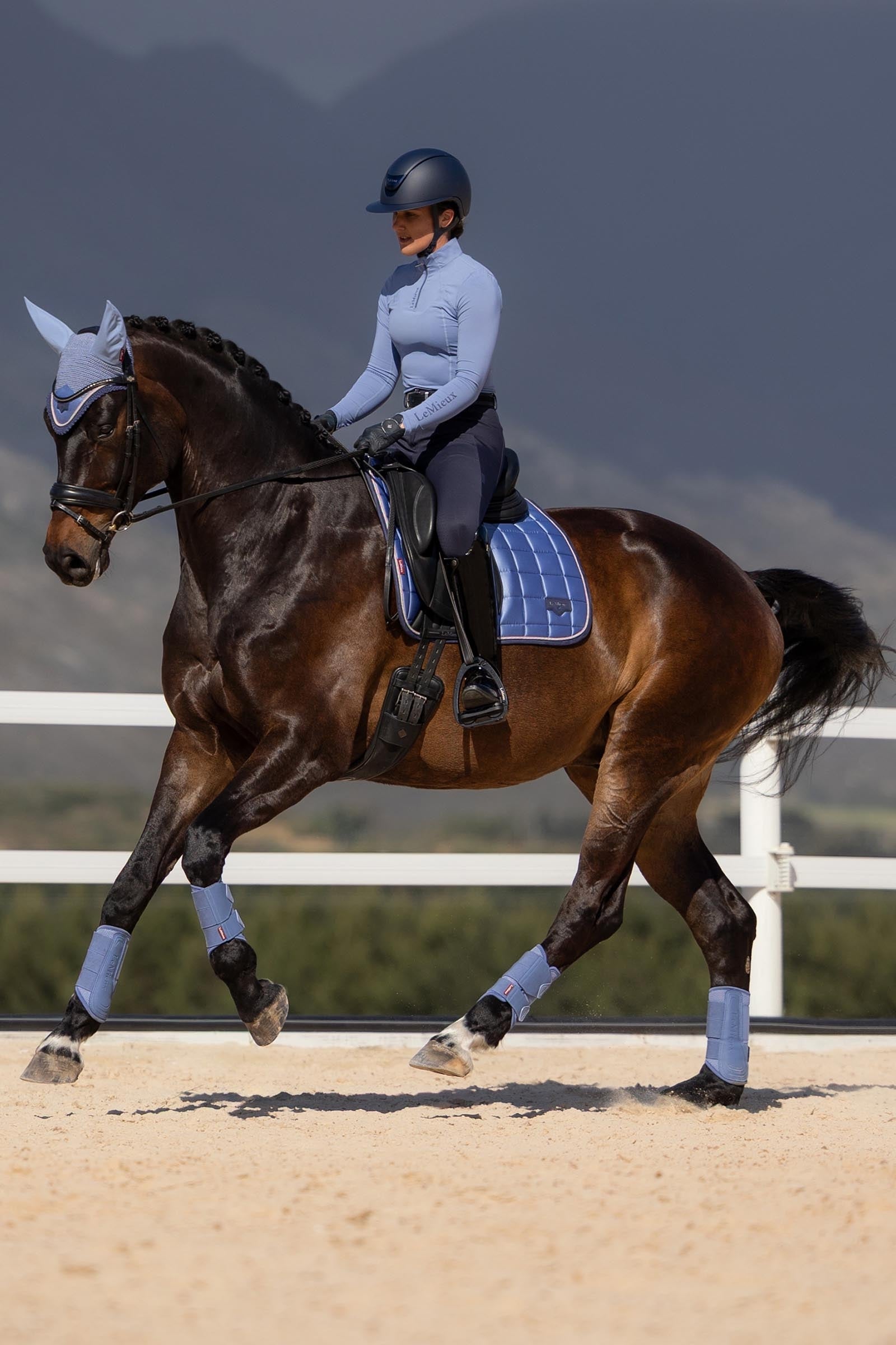 LeMieux Loire Classic Square Dressage Saddle Pad Saddle Pads