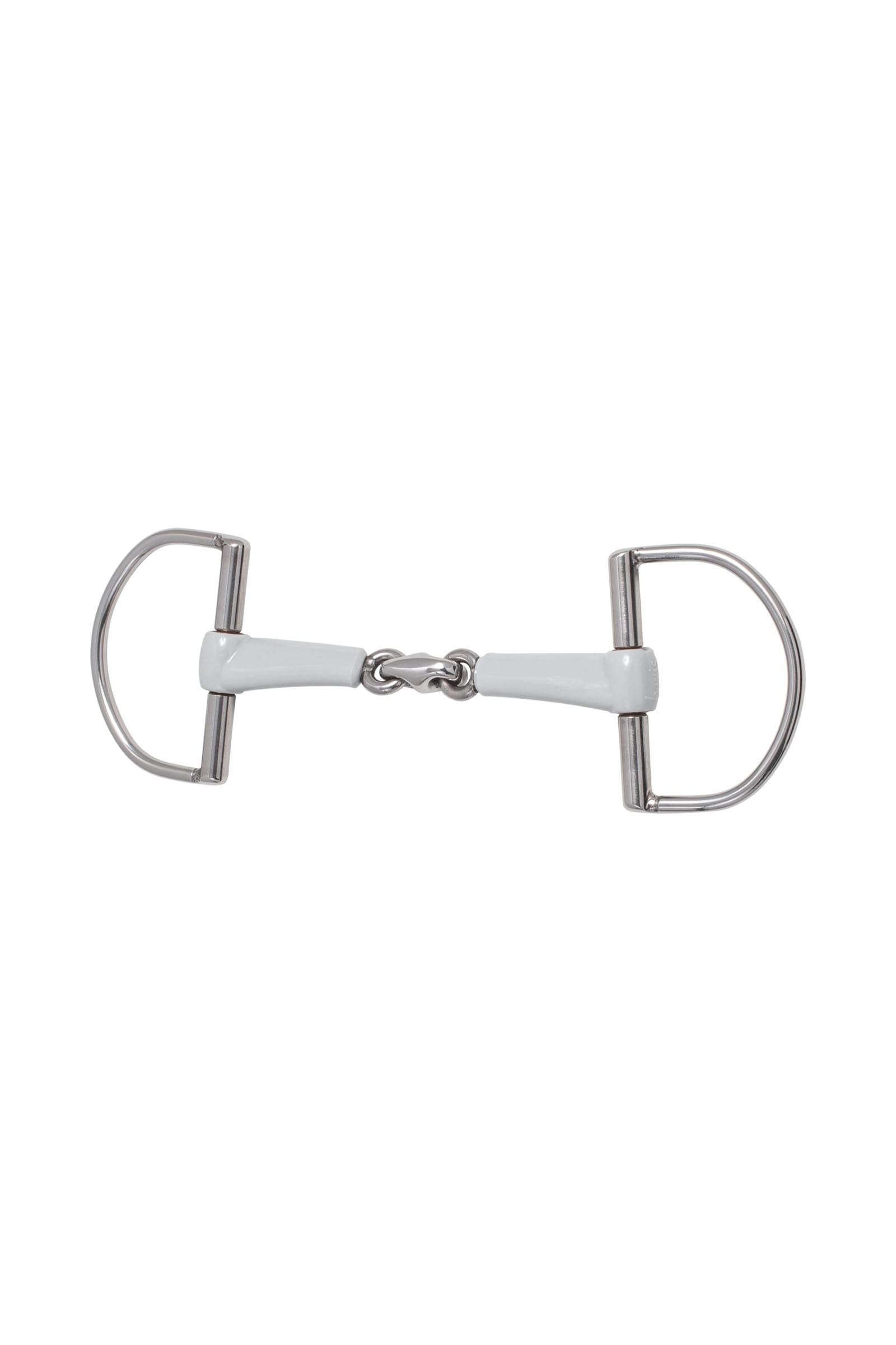 Beris D-kroužkové udidlo, dvakrát lomené, střední Horse Bits