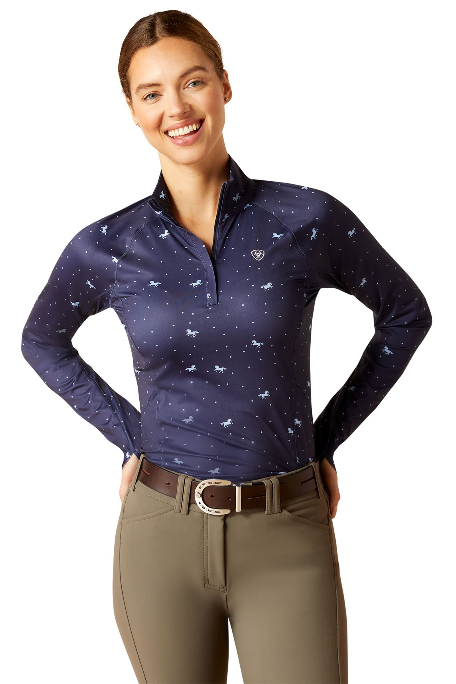 Ariat Women's Lowell 2.0 1/4 Zip Baselayer Women’s Riding Clothing