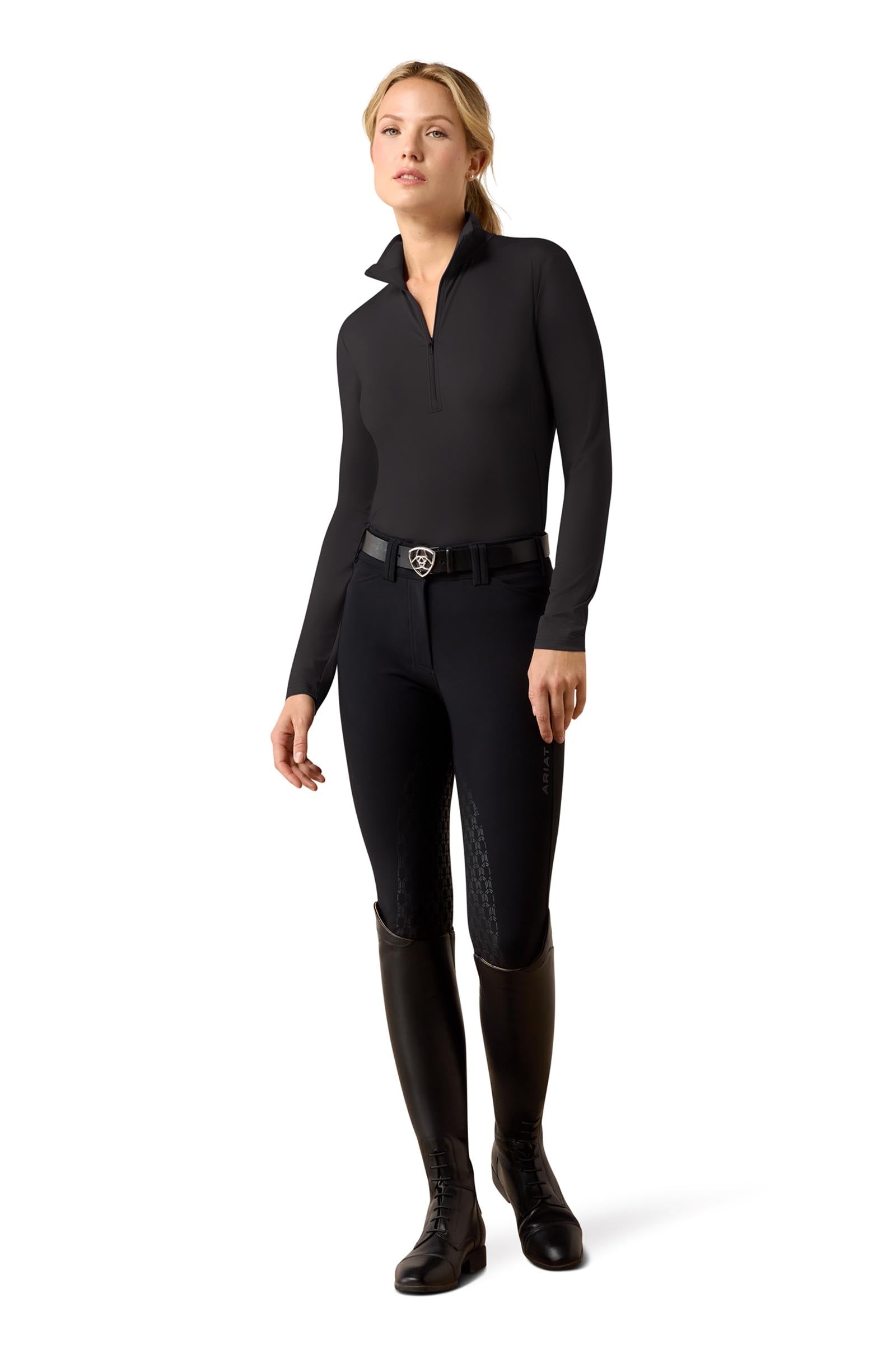 Ariat Womens Lunaveil 1/2 Zip Baselayer Women’s Riding Clothing