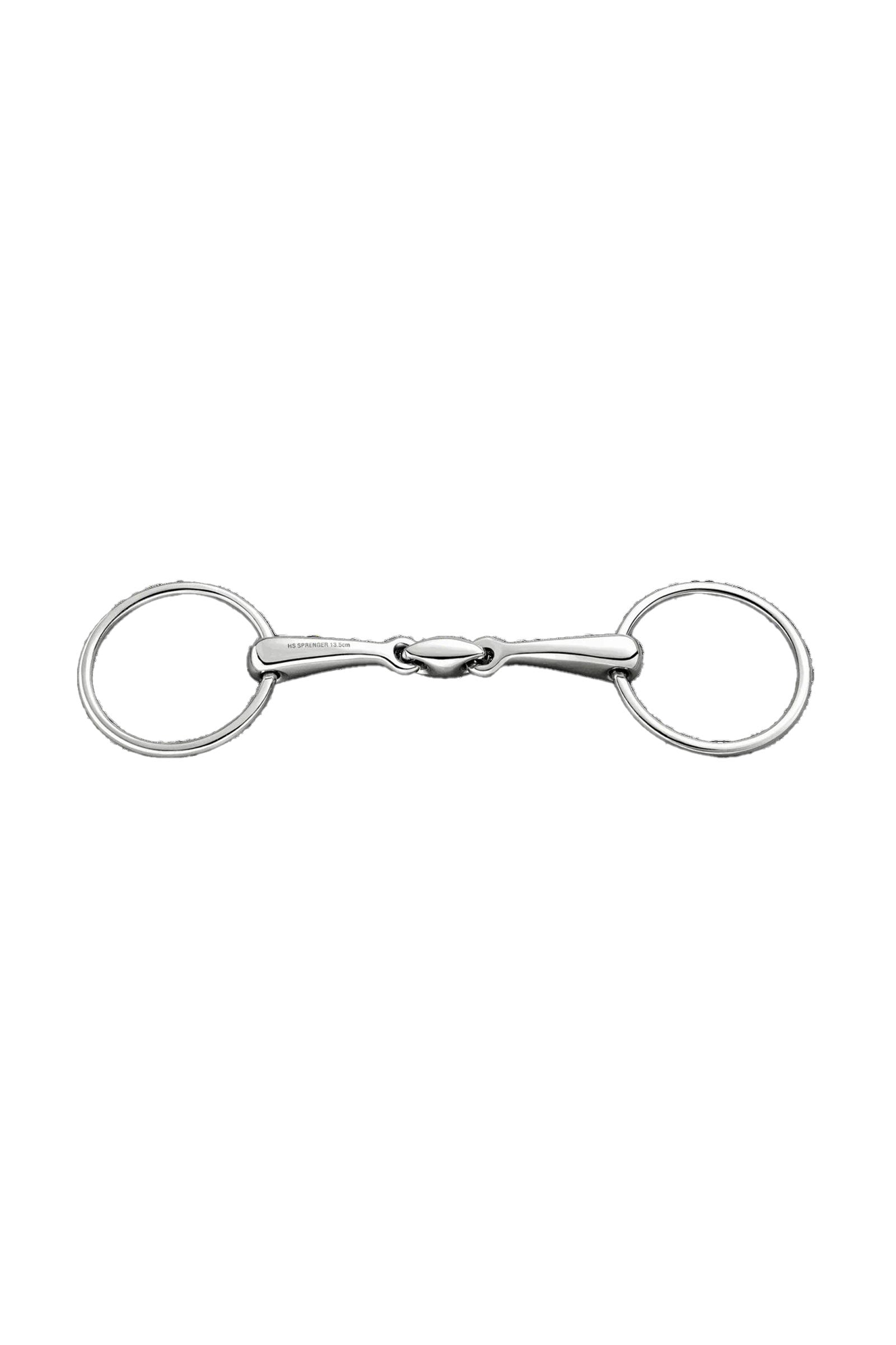 Sprenger stihlové udidlo, dvakrát lomené, 18 mm, nerezová ocel Horse Bits