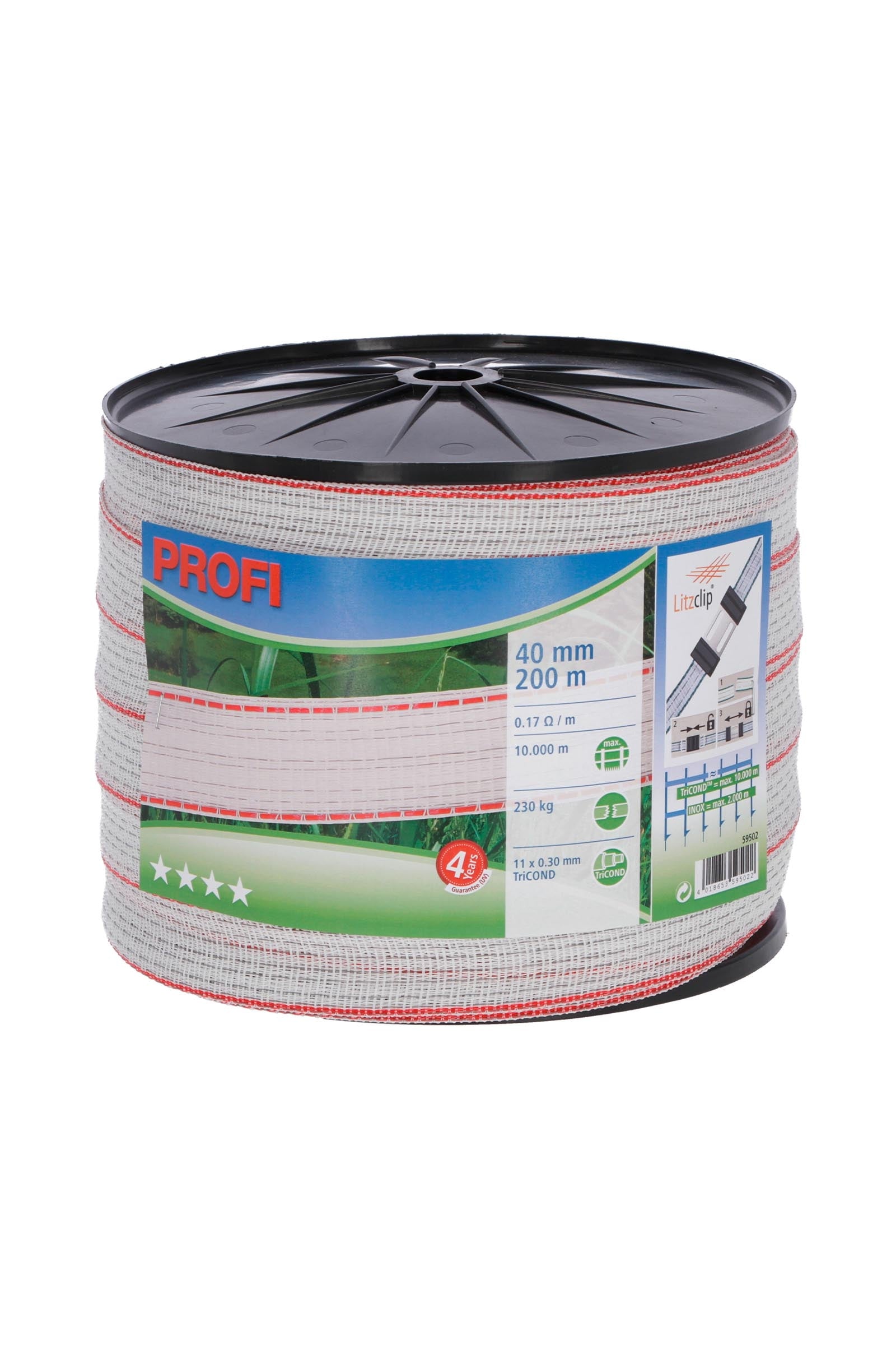 Corral CORRAL Profi ohradníková páska, 200 m, 40 mm Fencing Supplies