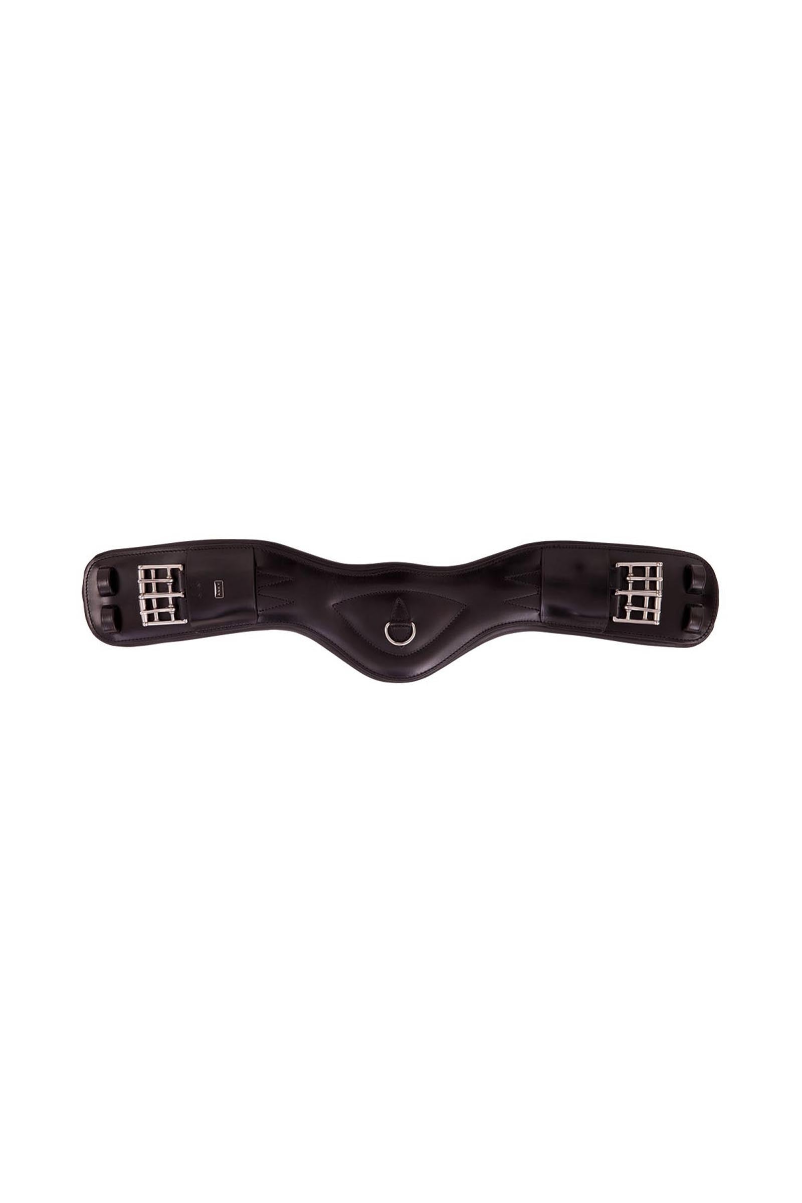 Anky ANKY Anatomic Leather Dressage Girth With Side Elastic Saddles, Girths & Stirrups