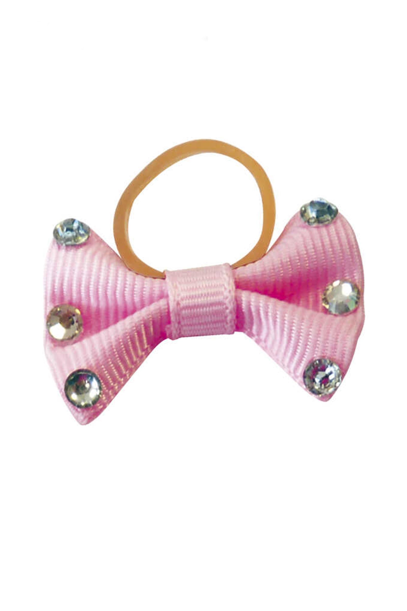 EQUITHÈME Zaplétací mašle s čirými kamínky Horse Grooming Tools