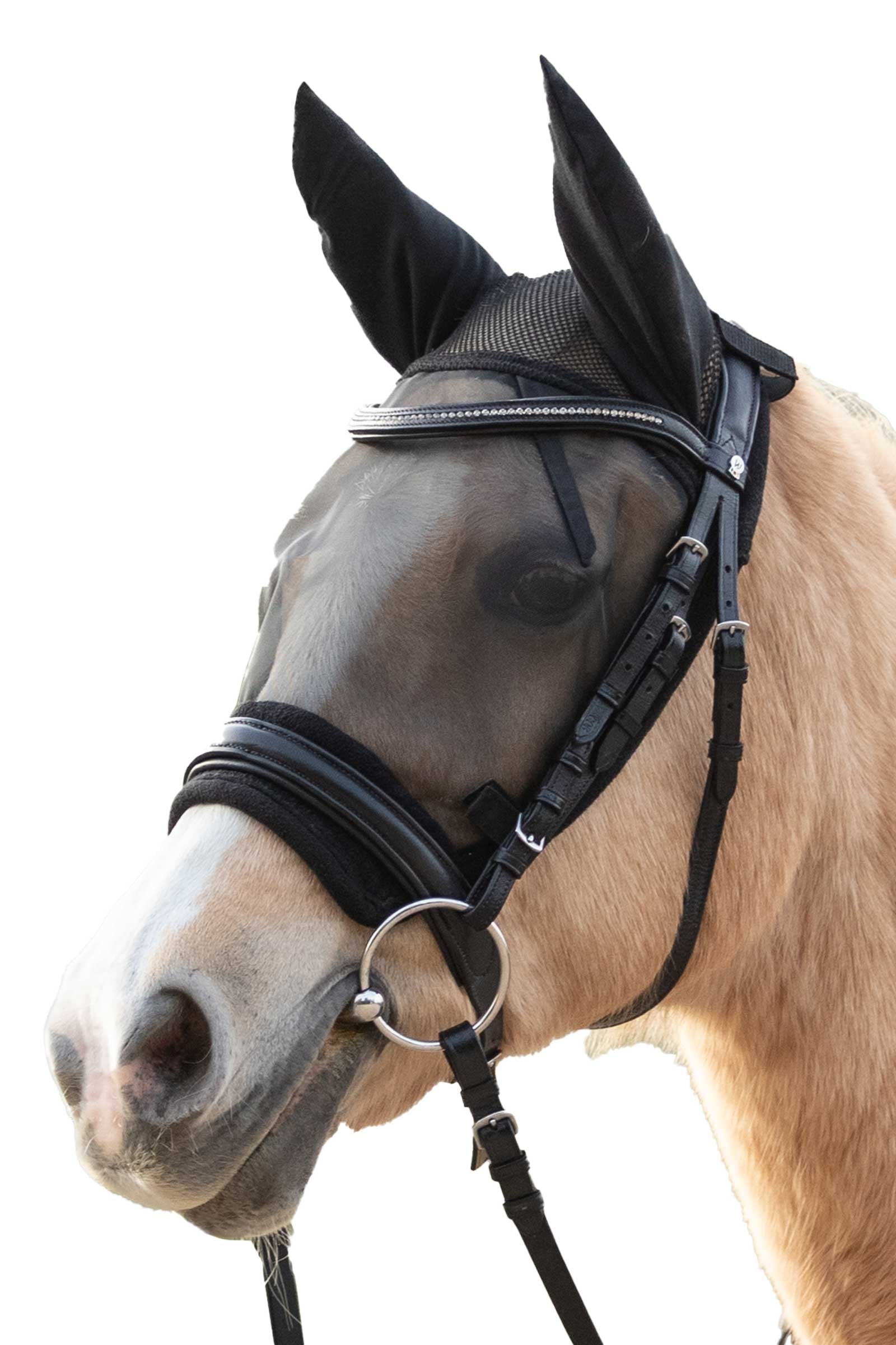 Waldhausen jezdecká muchová maska Antifly Protection for Horses