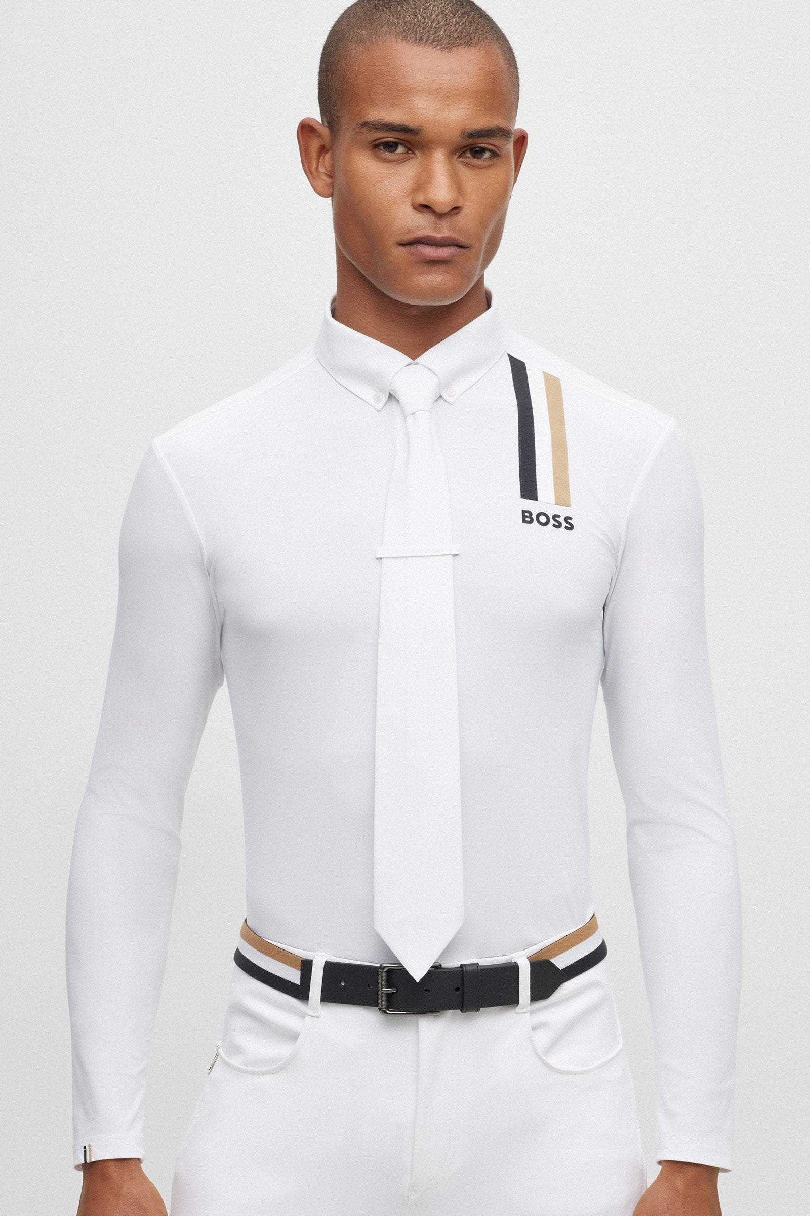 BOSS Equestrian Boss Classic Show Tie Mens Riding Clothing