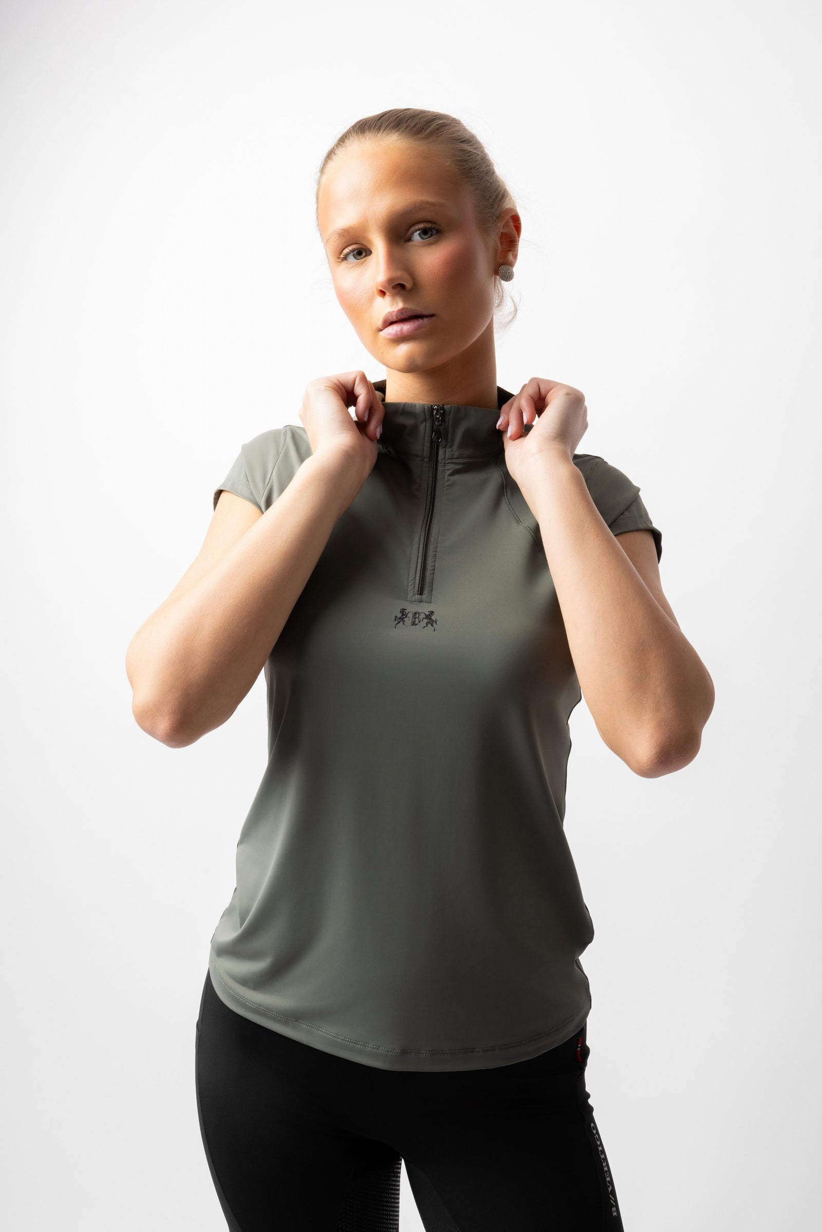 B Vertigo Joelle dámské tréninkové tričko s krátkým rukávem, UPF 40+ Women’s Riding Clothing