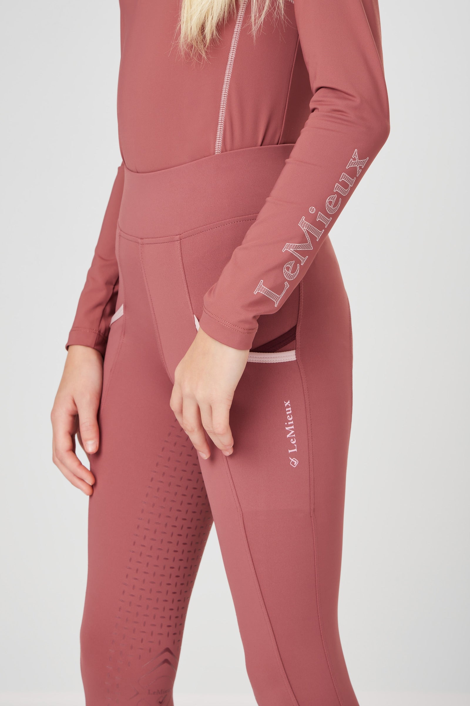 LeMieux Young Rider Pull On Breeches Kids Apparel
