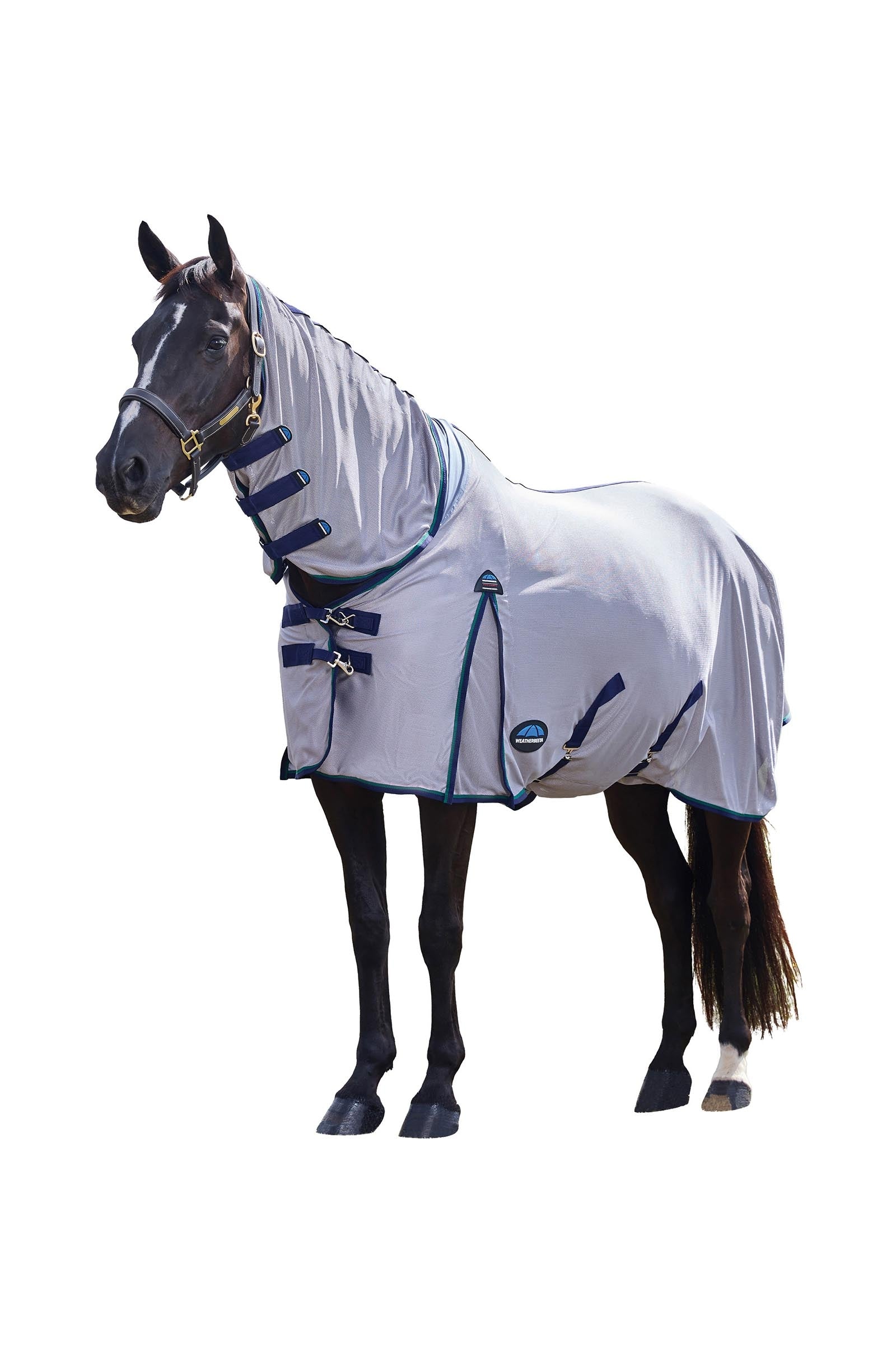 Weatherbeeta ComFiTec Zephyr Fliegendecke Kombi s pevným krkem, 0 g Horse Rugs