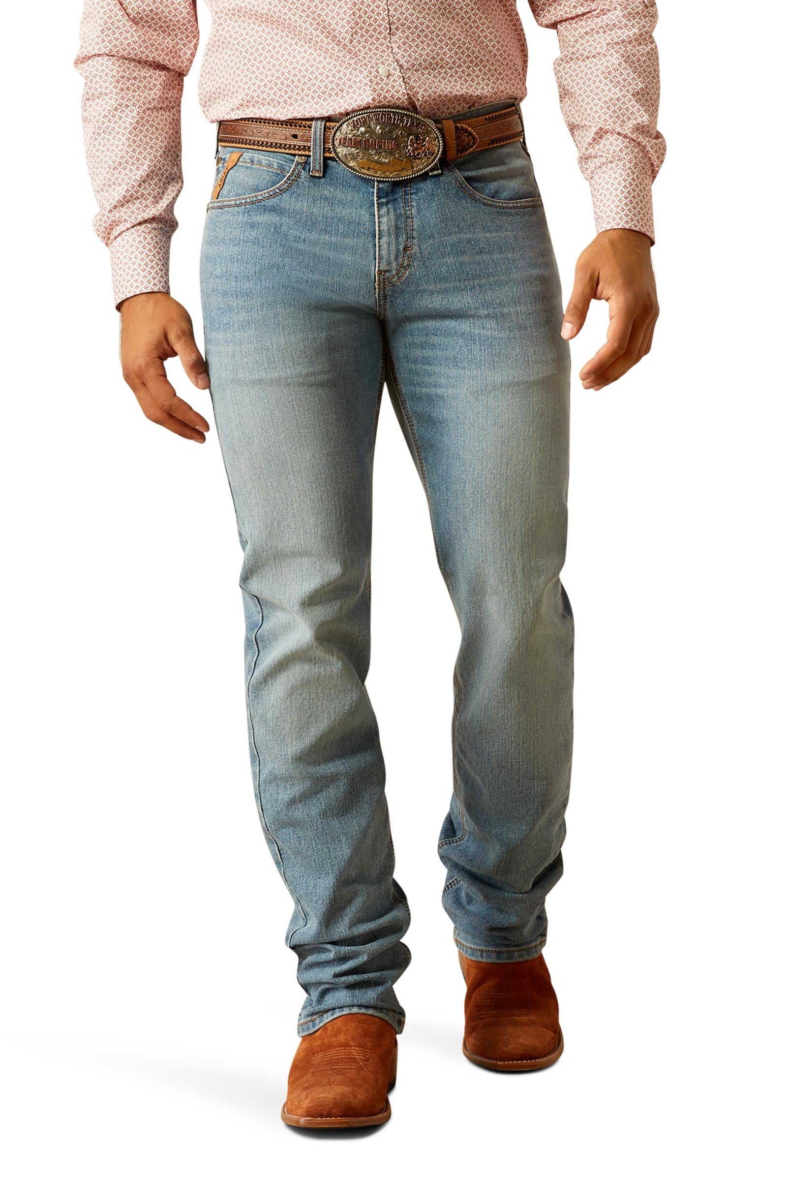 Ariat Ray M7 Pro Series pánské džíny s rovnými nohavicemi Mens Riding Clothing