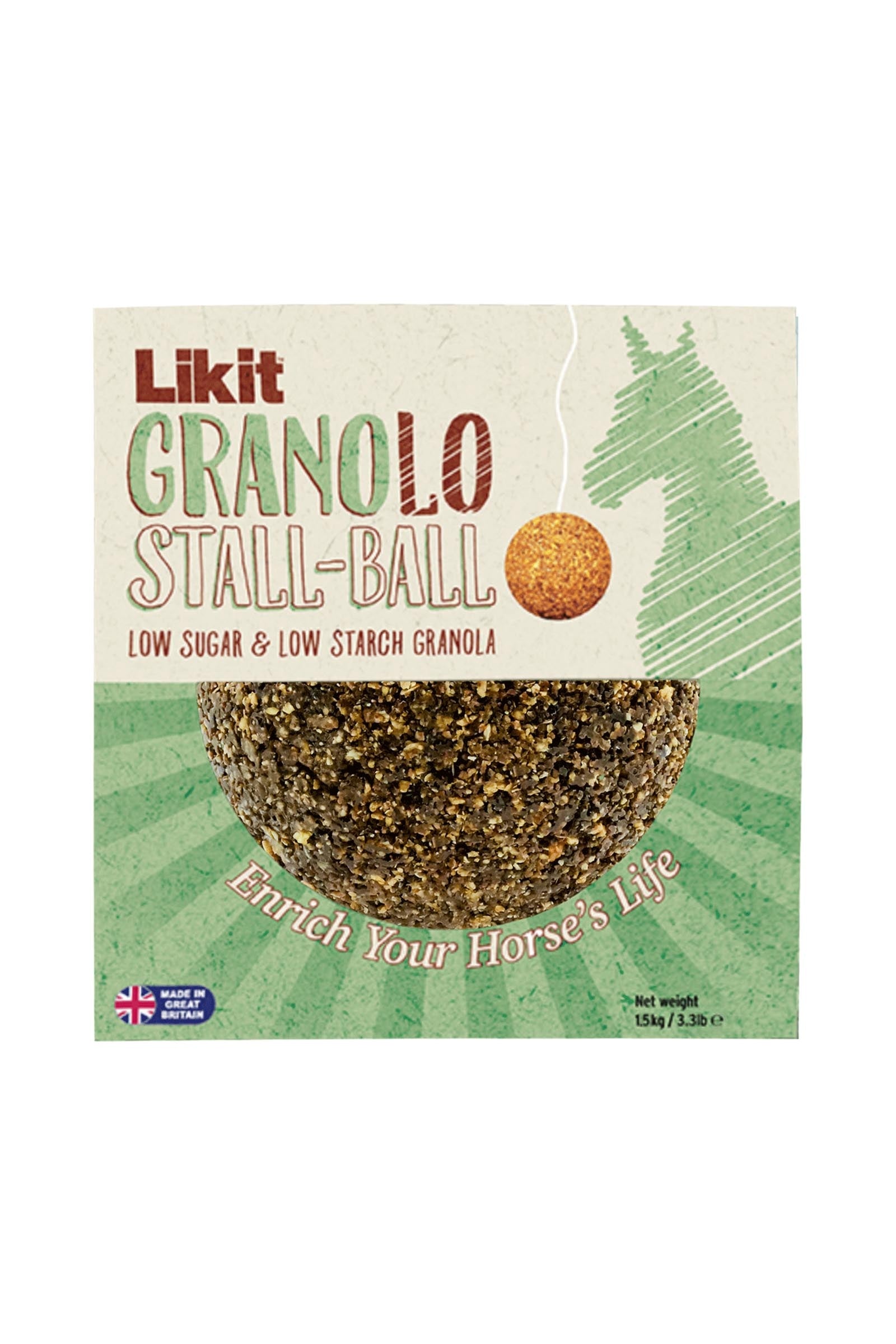 Likit Granola koule méně cukru, 1,6 kg Horse Feed & Nutrition
