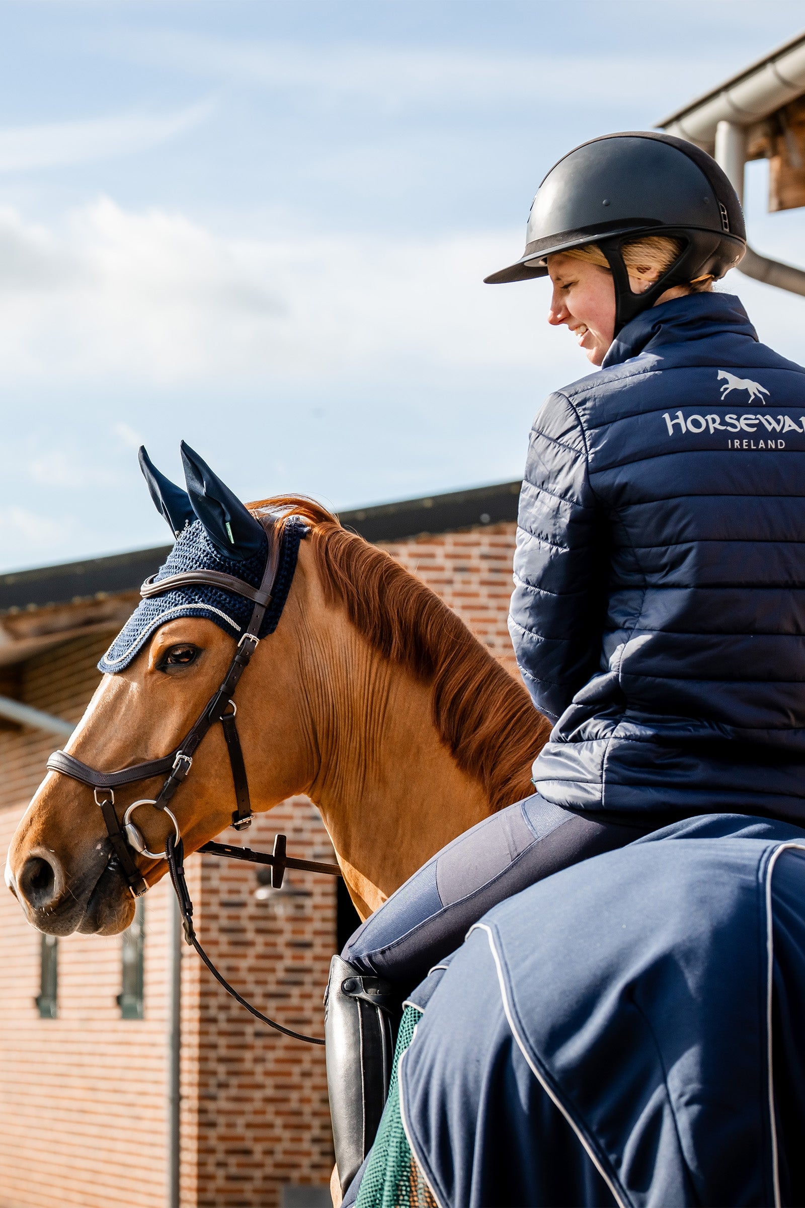 Horseware Signature Ear Net Saddle Pads