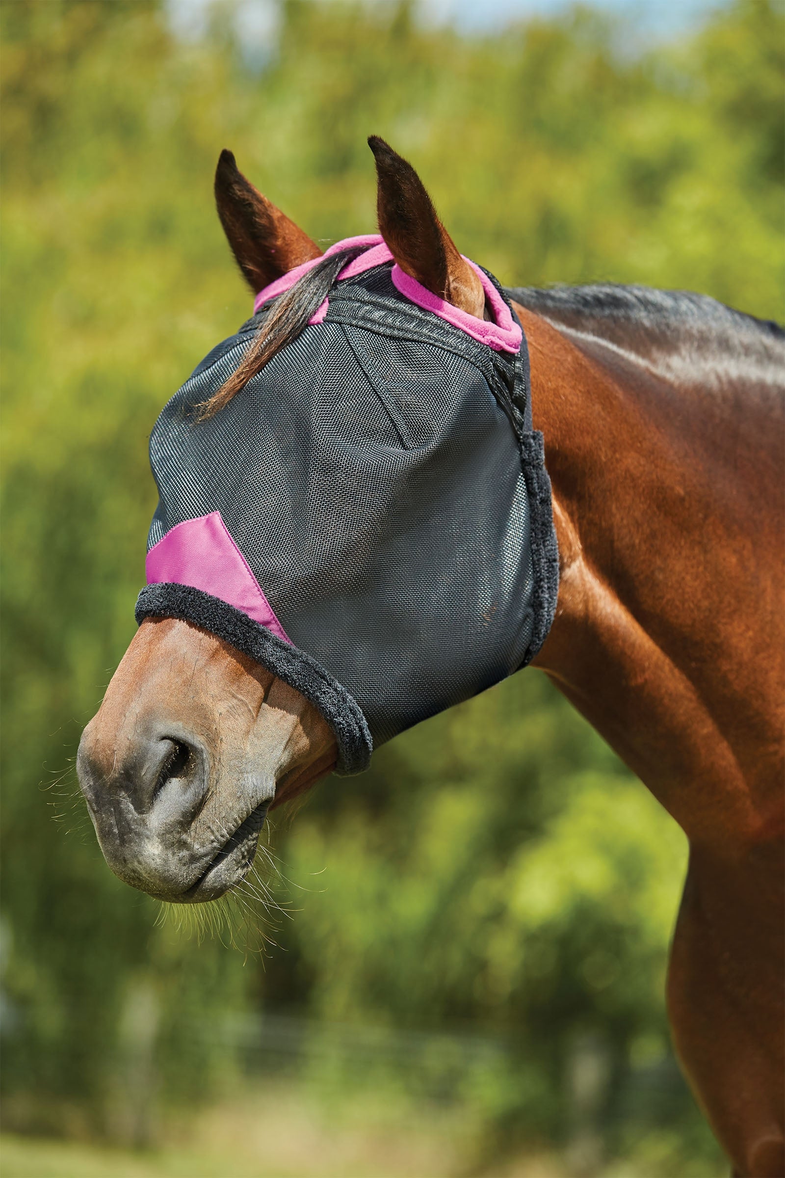 Weatherbeeta Comfitec Deluxe odolná síťovaná maska Antifly Protection for Horses