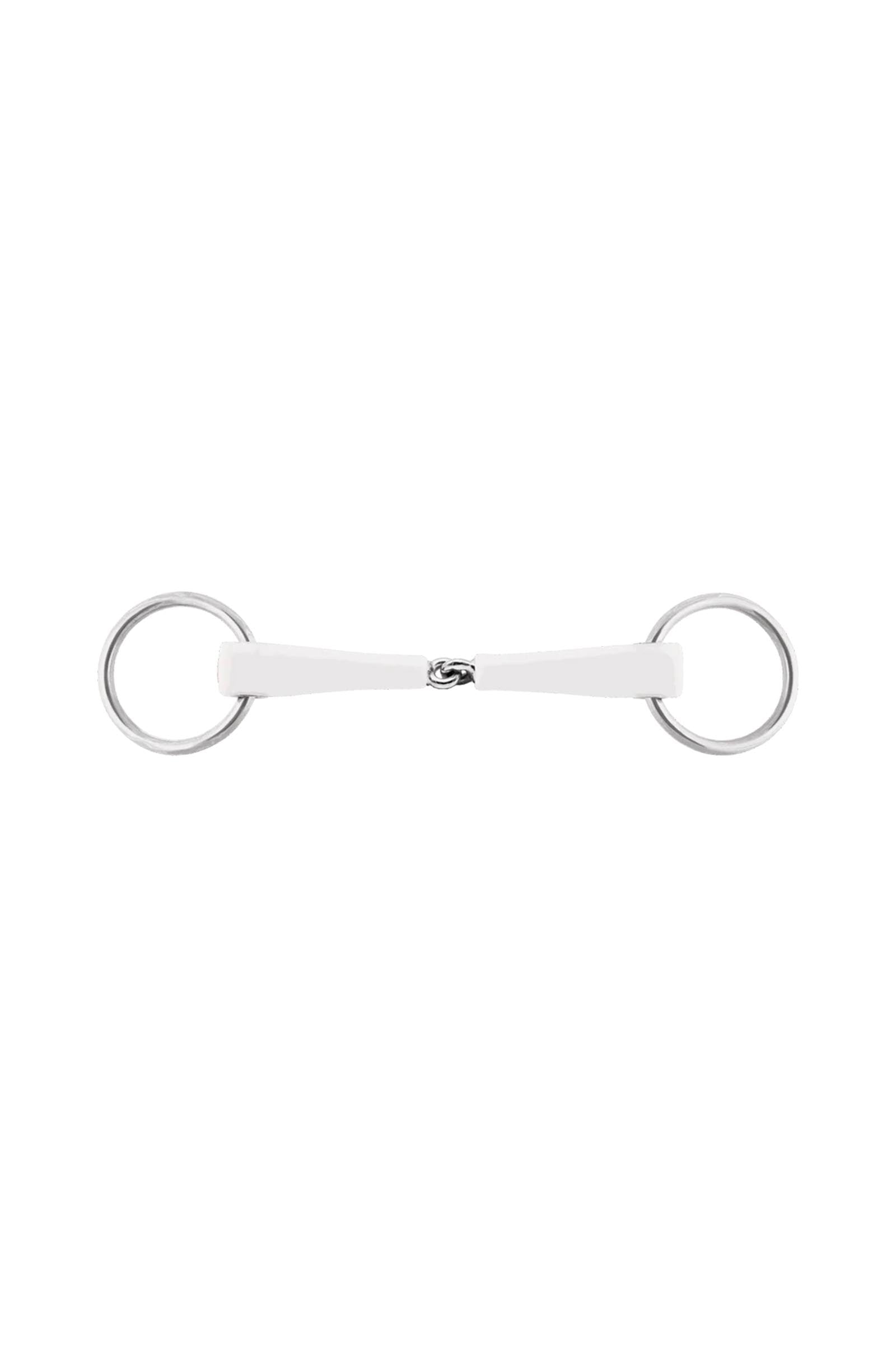 Sprenger Nathe stihlové udidlo, jednoduše lomené, 20 mm, 55 mm kroužky, termoplast Horse Bits