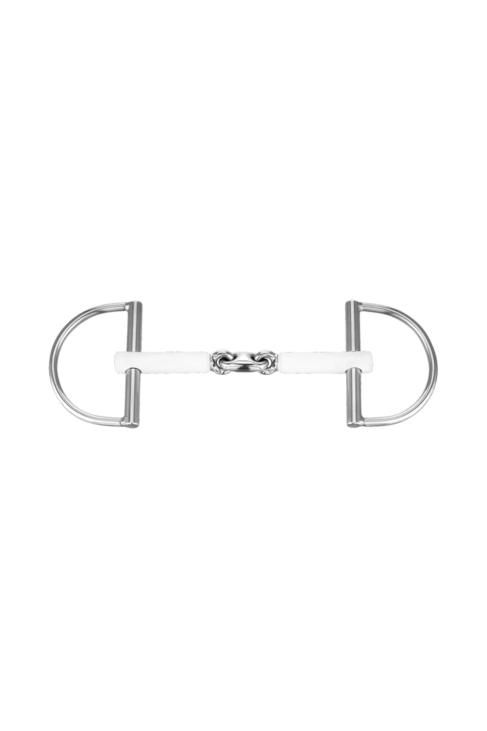 Sprenger Nathe D-kroužkové stihlové udidlo, dvakrát lomené, 15 mm, termoplast Horse Bits