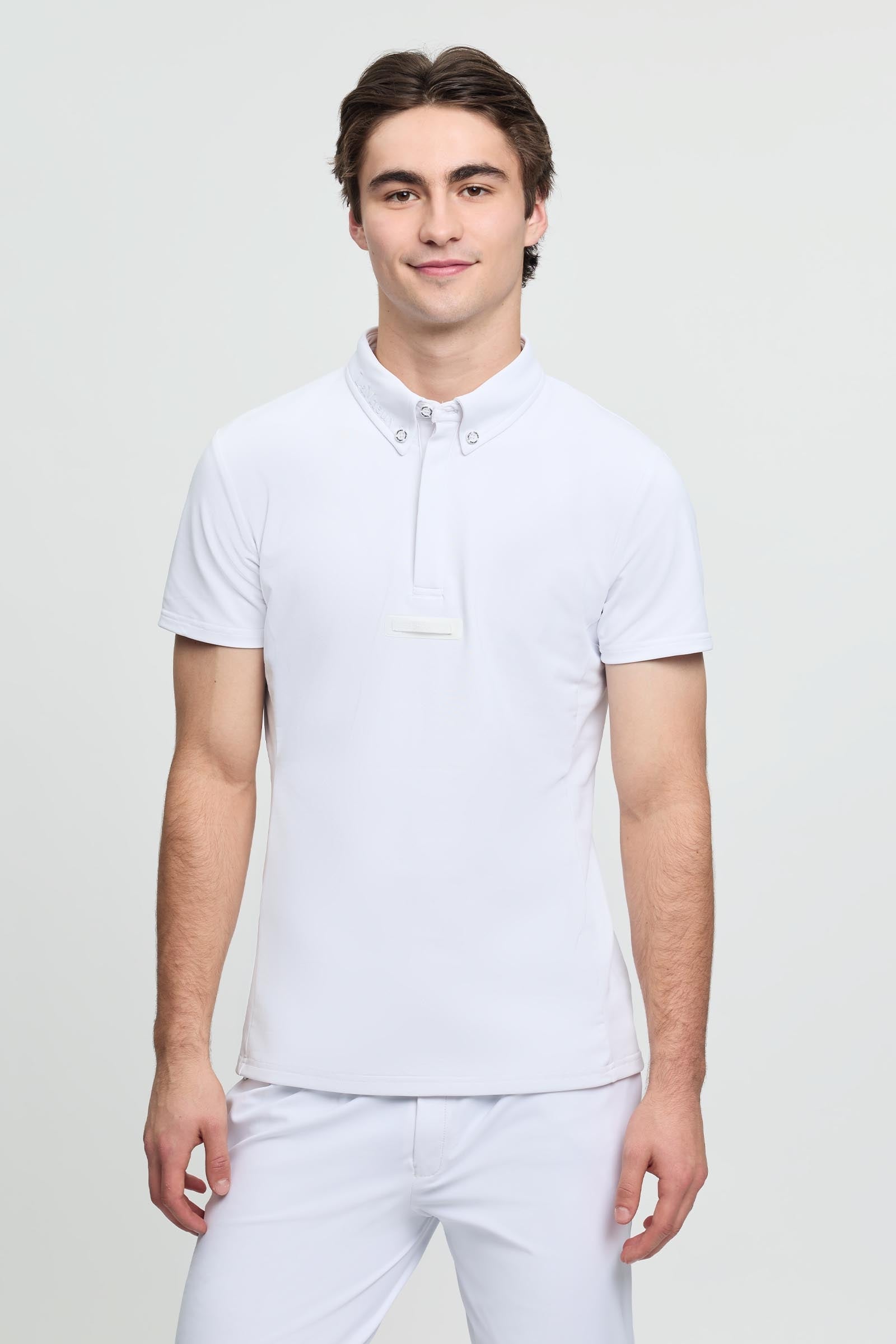 LeMieux pánská závodní košile s krátkým rukávem Mens Riding Clothing