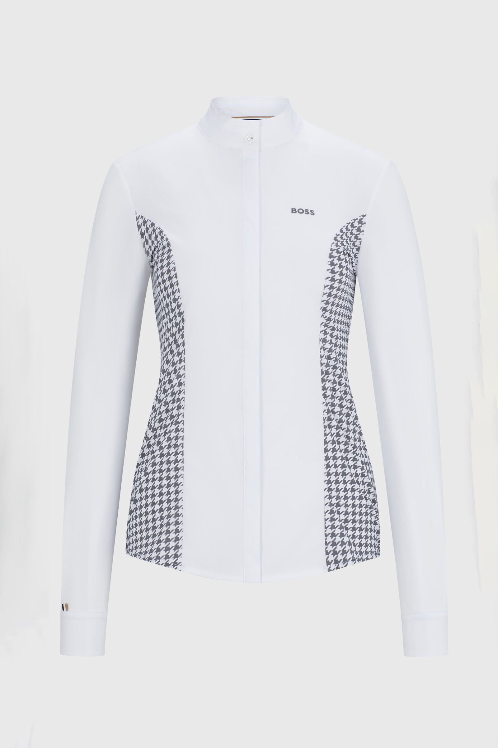 BOSS Equestrian Boss Emma výstavní halenka Houndstooth Women’s Riding Clothing