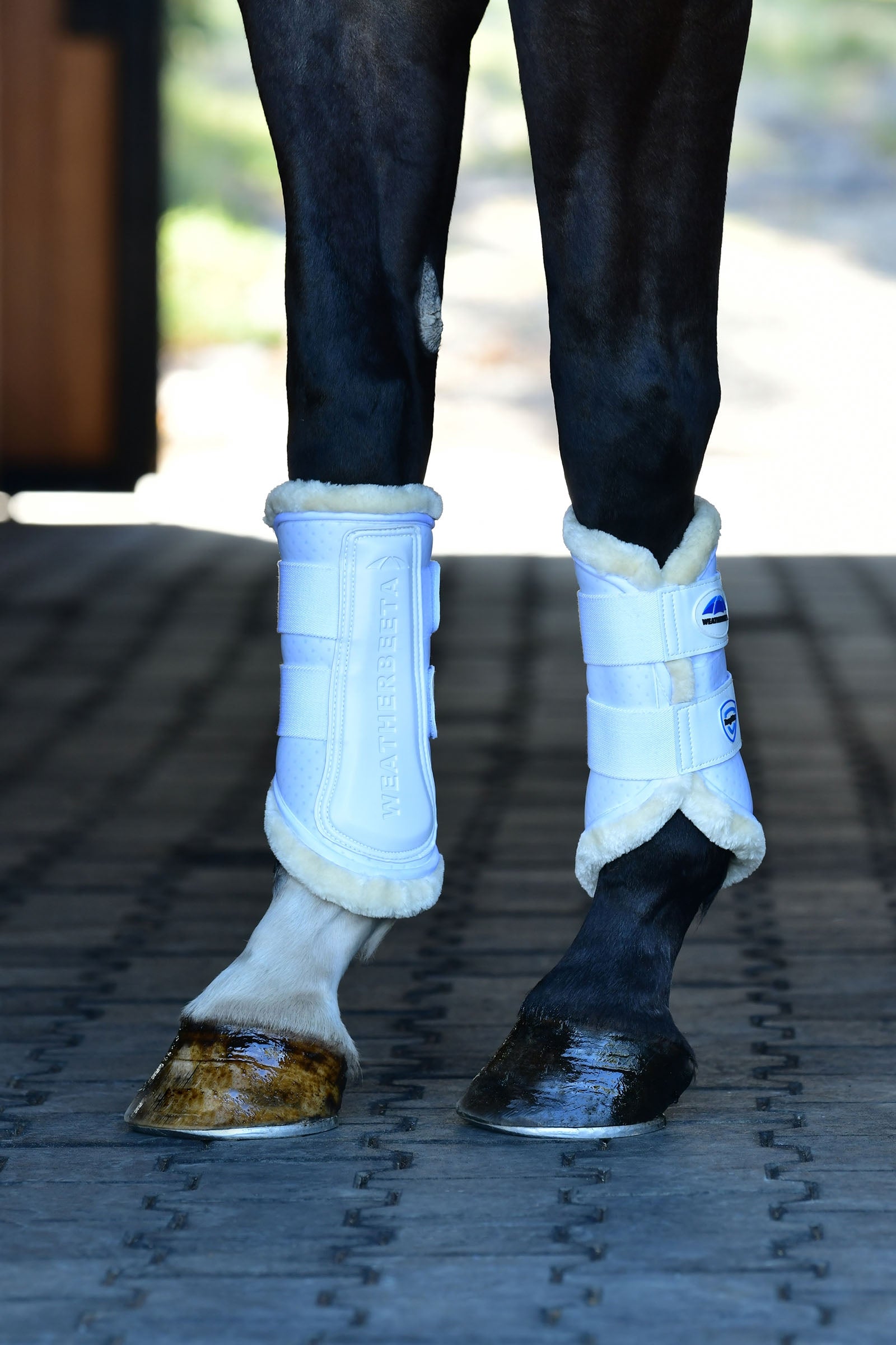 Weatherbeeta Tough-Tec Comfy Fleece Brushing Boots Leg & Hoof Protection