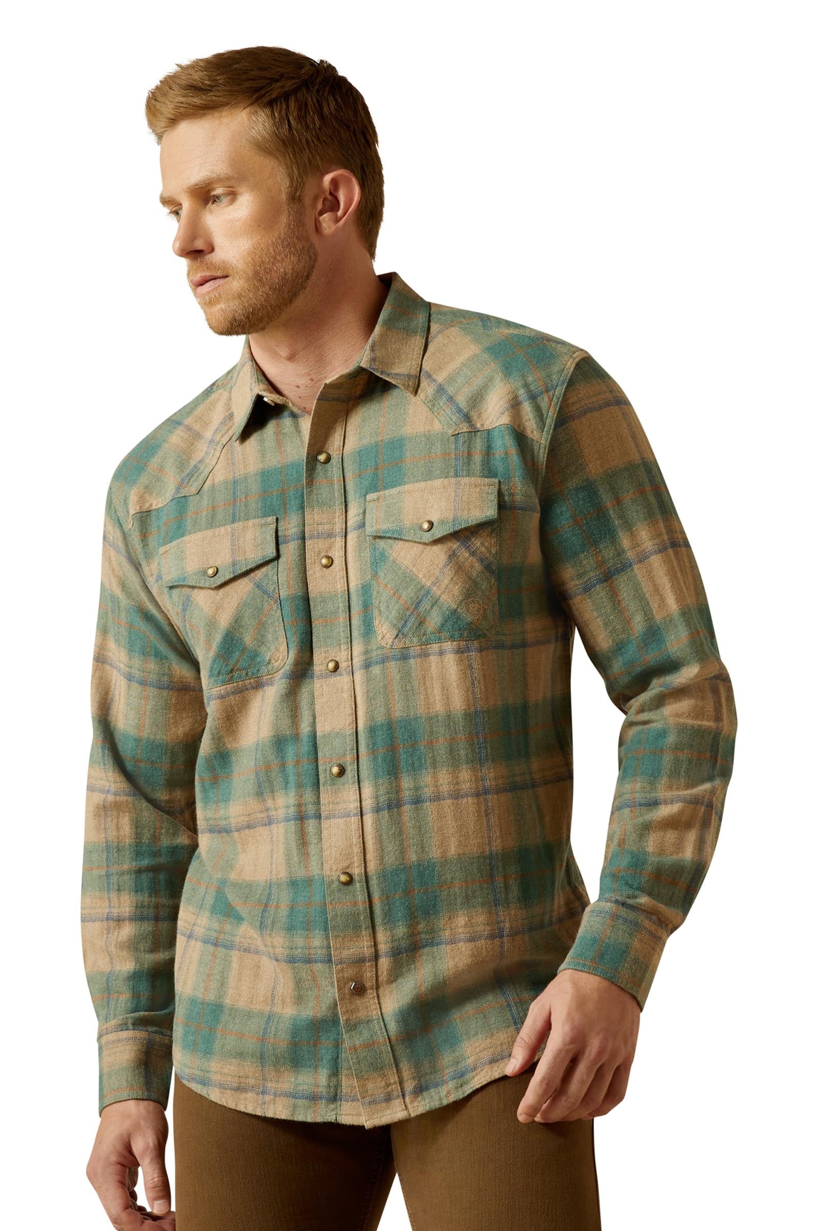 Ariat Huxlee Retro Fit Pánská košile Mens Riding Clothing