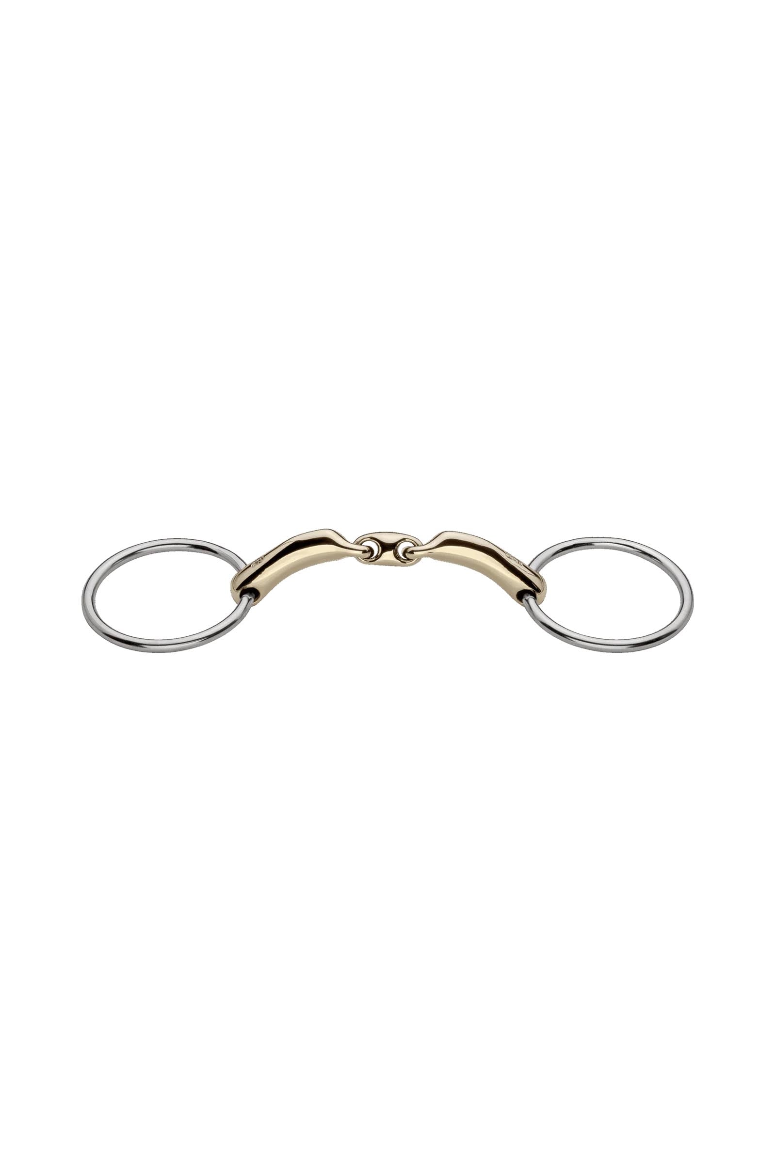 Sprenger Novocontact stihlové udidlo, dvakrát lomené, 14 mm, Sensogan Horse Bits