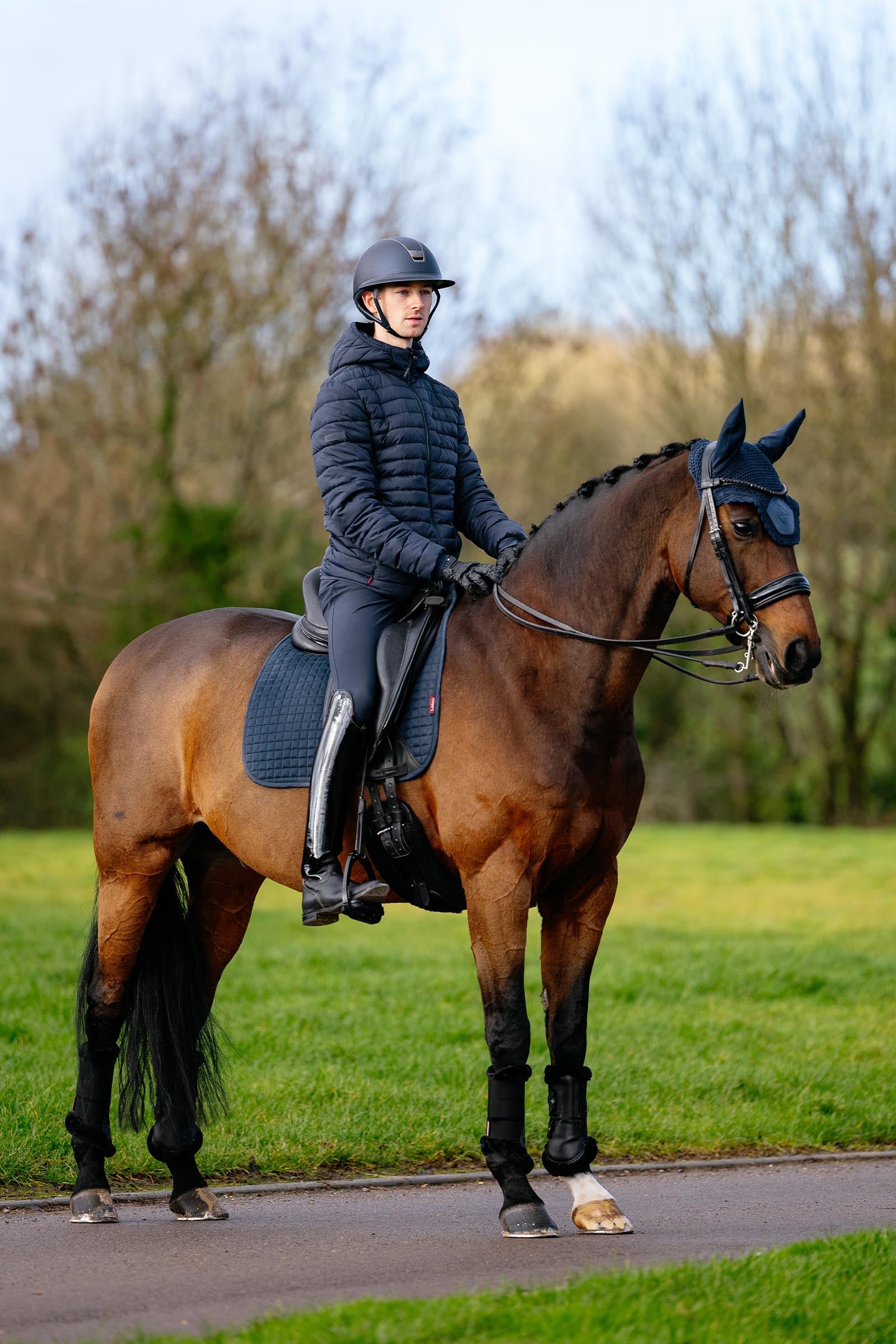 LeMieux Suede Dressage Square Saddle Pad Saddle Pads