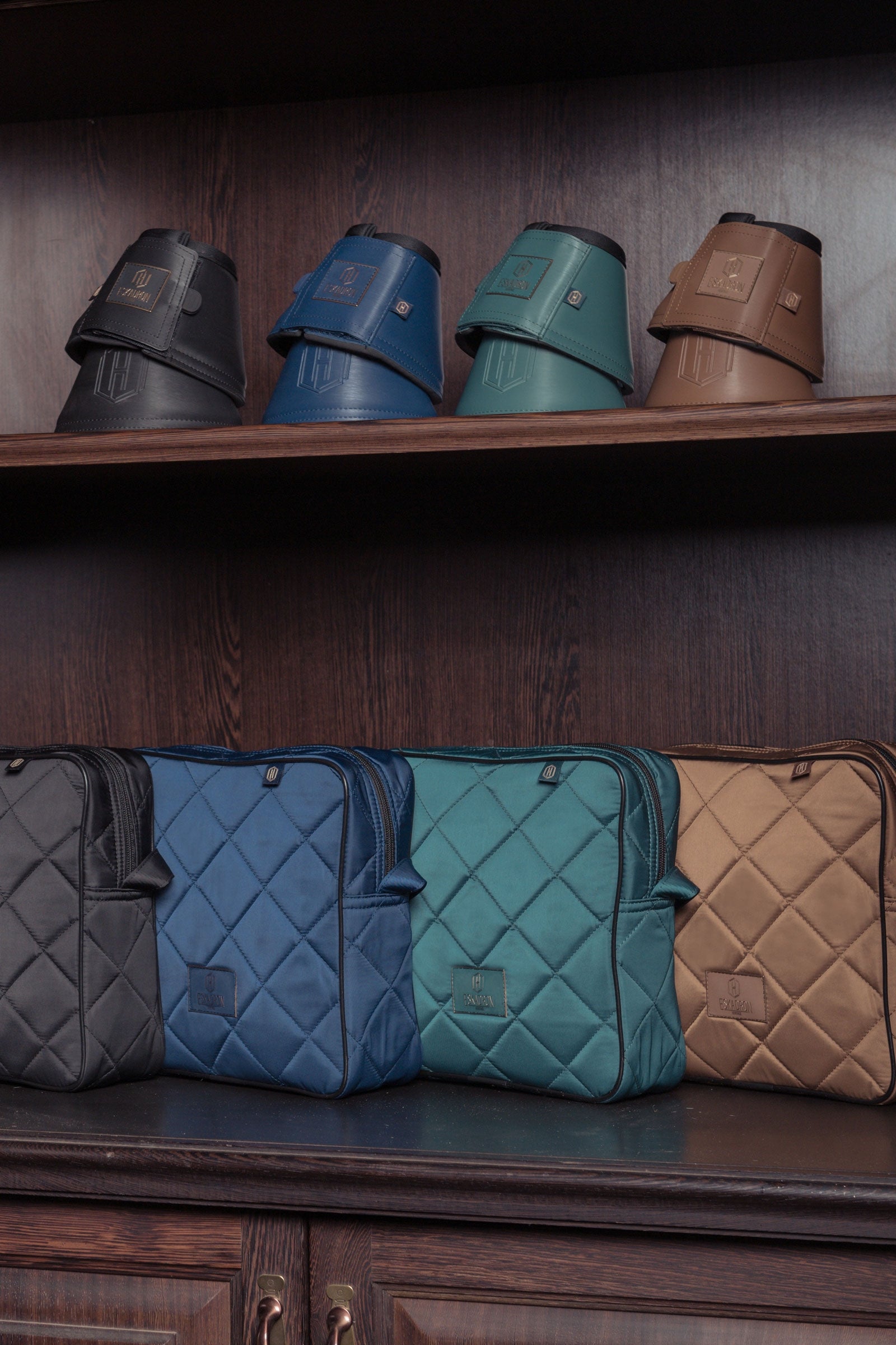 Eskadron Heritage AW24 Softslate Bell Boots Leg Protection & Hoof Protection for Horses