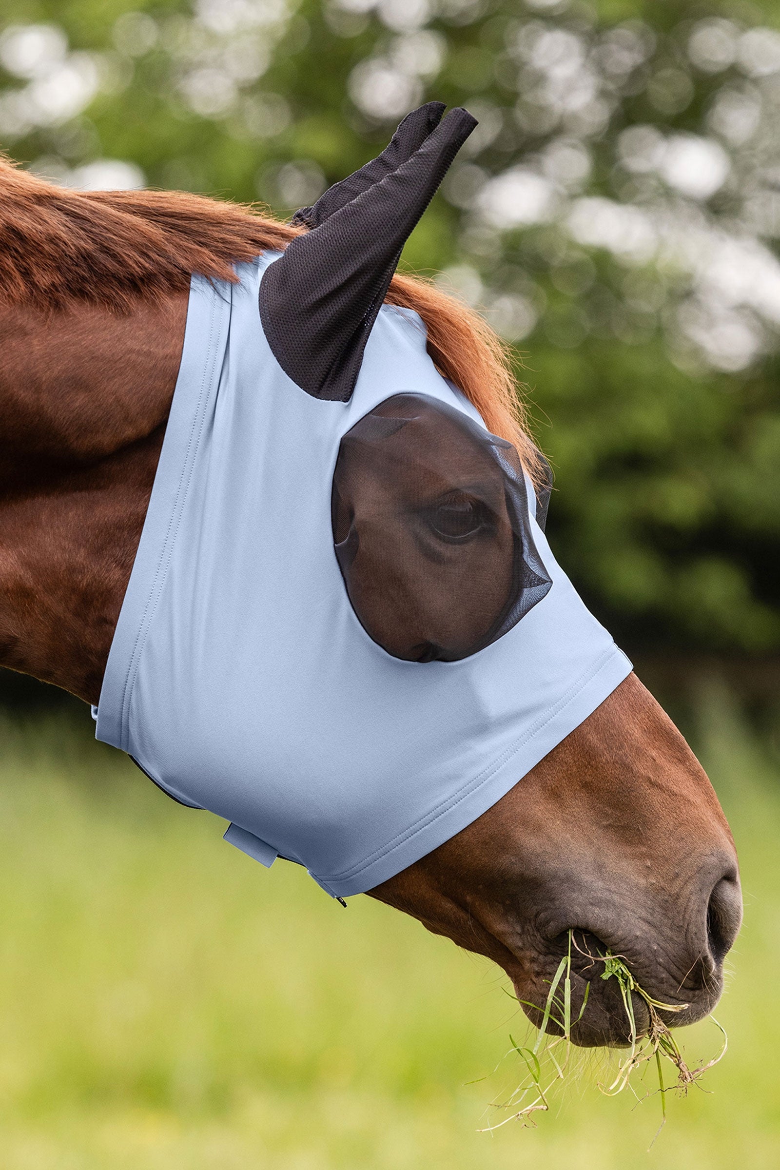 Waldhausen Puck maska proti hmyzu se zipem a UV ochranou Antifly Protection for Horses