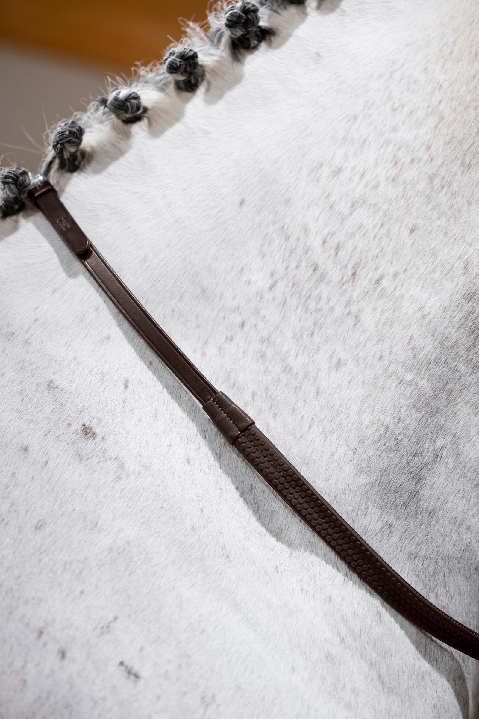 Horseware gumové zügel s gripem Bridles & Reins