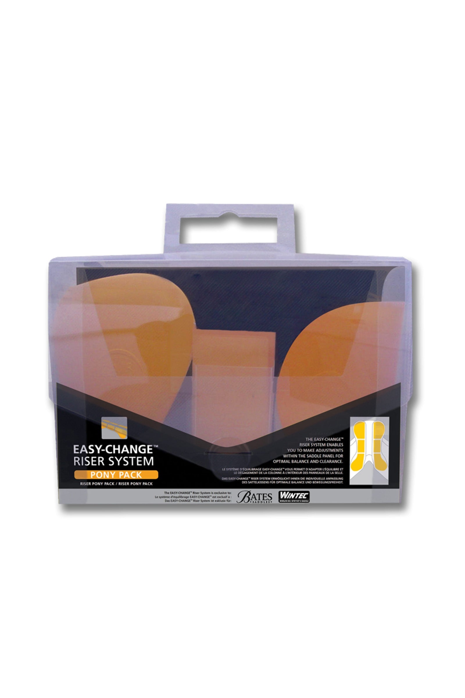 Wintec EASY-CHANGE Riser Set pro poníky Saddles, Girths & Stirrups