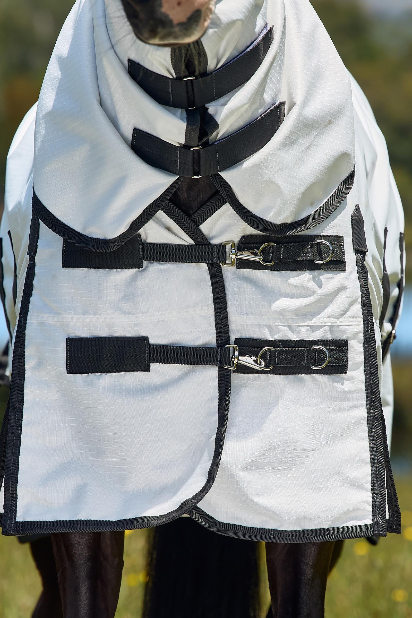 Weatherbeeta Comfitec Sweet Itch Shield Fly Sheet Combo W. Fixed Neck, 0g Horse Rugs