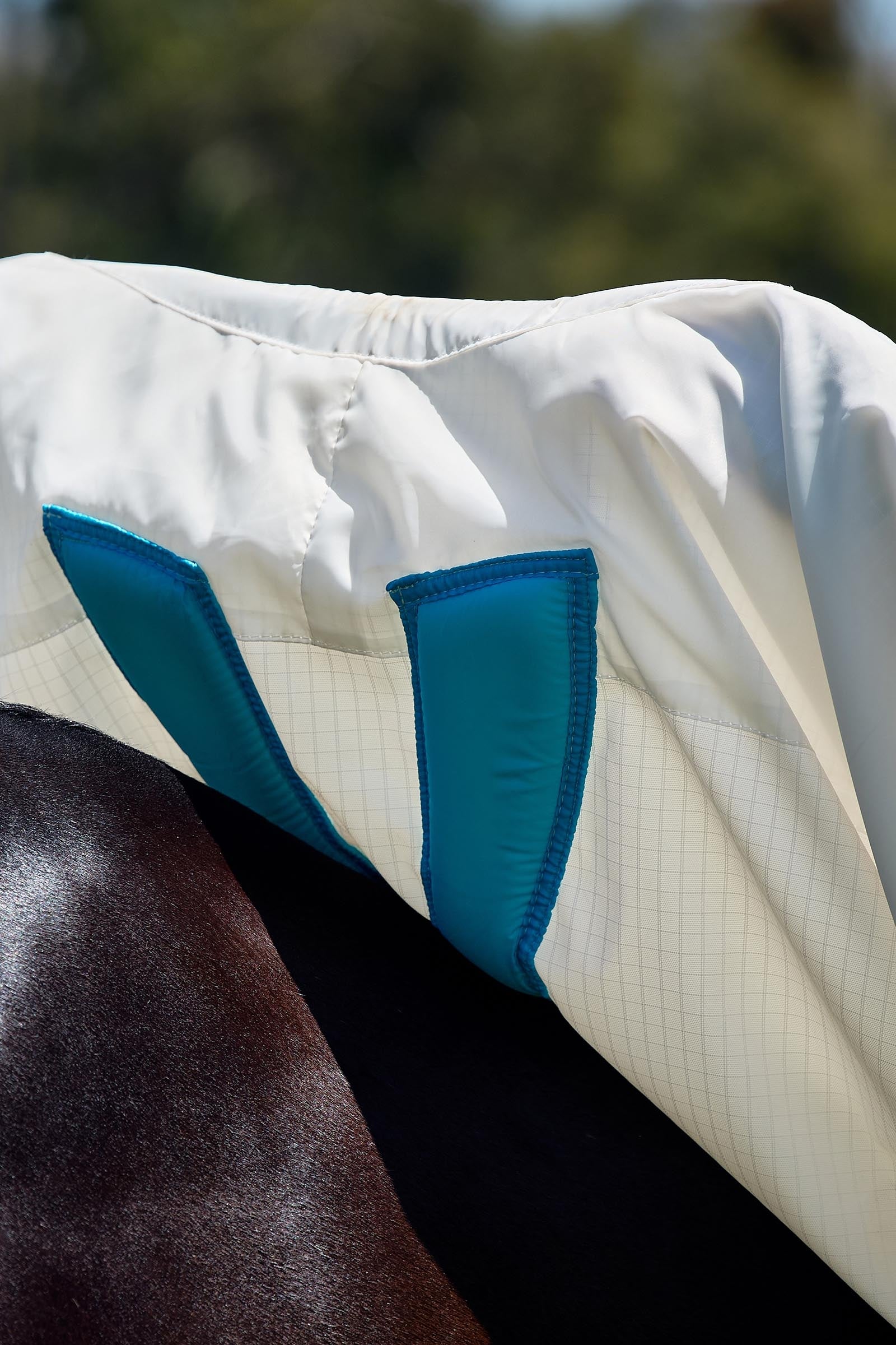 Weatherbeeta Comfitec Sweet Itch Shield Fly Sheet Combo W. Fixed Neck, 0g Horse Rugs