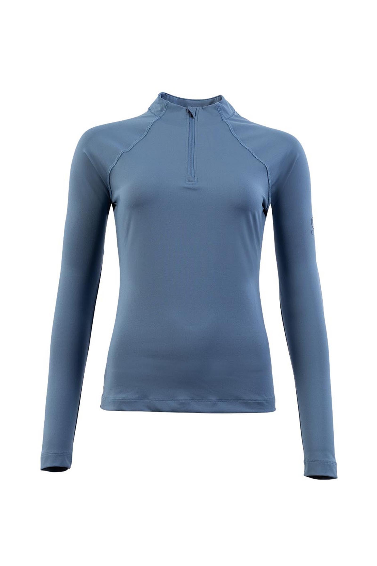 BR CLX dámské celorozepínací tričko s dlouhým rukávem Women’s Riding Clothing