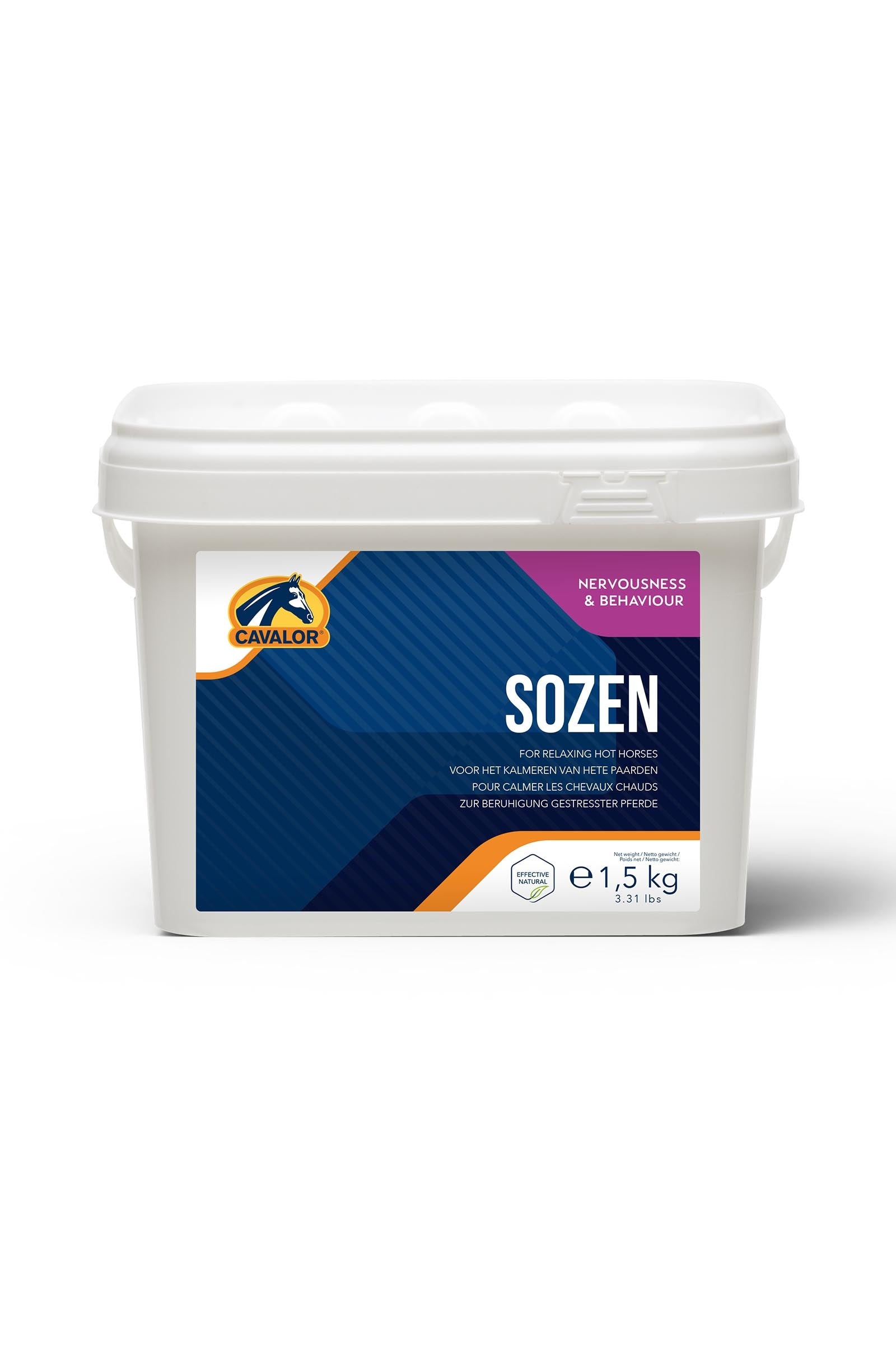 Cavalor SoZen, zklidnění, 1,5 kg Horse Feed & Nutrition